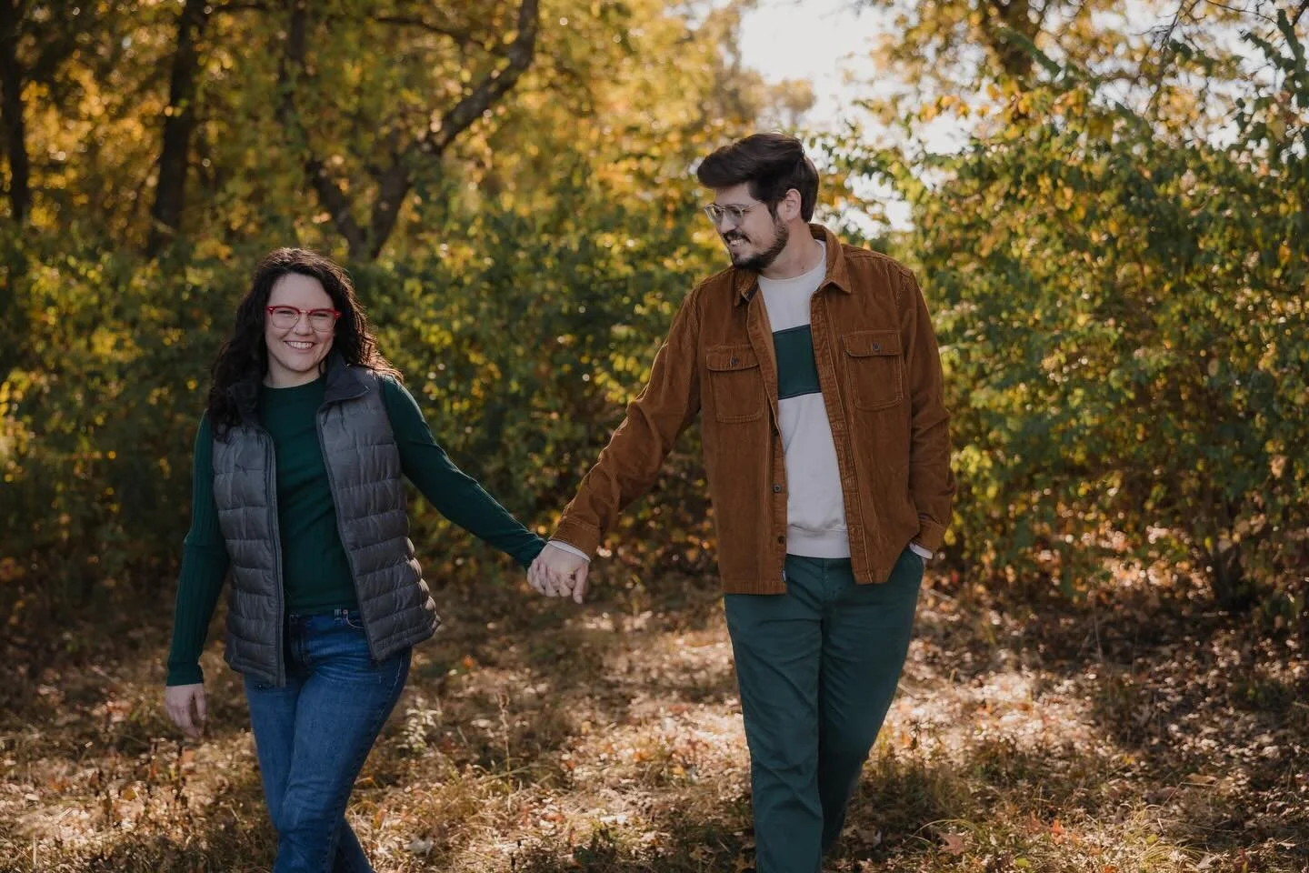 Walking around with this beautiful weather with a little extra pep in our step today! ☀️