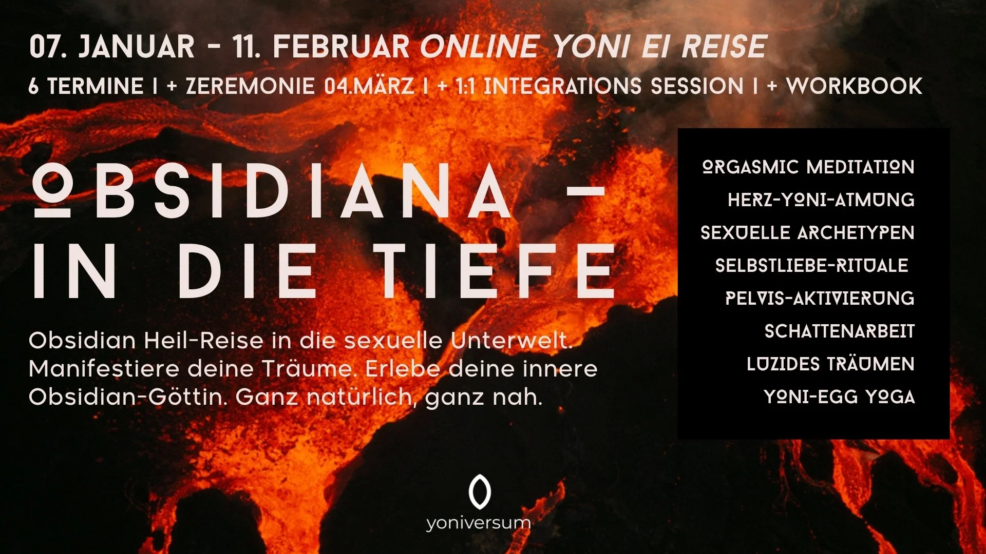 OBSIDIANA — In die Tiefe