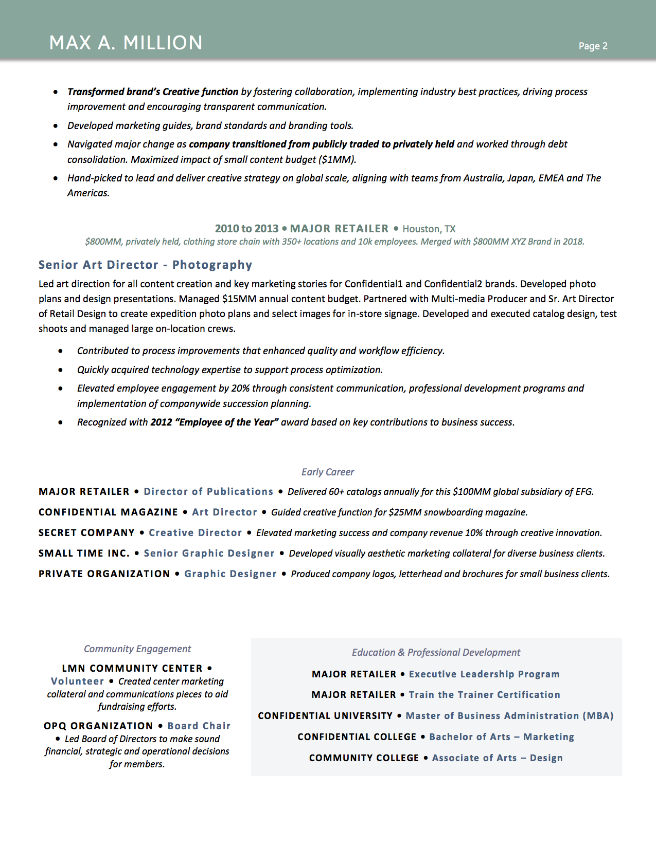 Resume Template by MyPro - Networking - Cyan - Sample 2.png