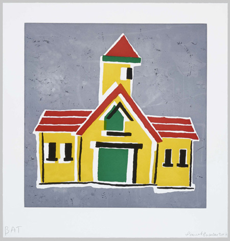 Aquatint, spit-bite, and soft-ground etching Plate size: 26 x 26 in. / 66 x 66 cm. sheet size: 32 1/2 x 32 in. / 82.5 x 81.5 cm. Edition of 30. Paper: Somerset. Plates processed and printed by Jennifer Melby, New York.