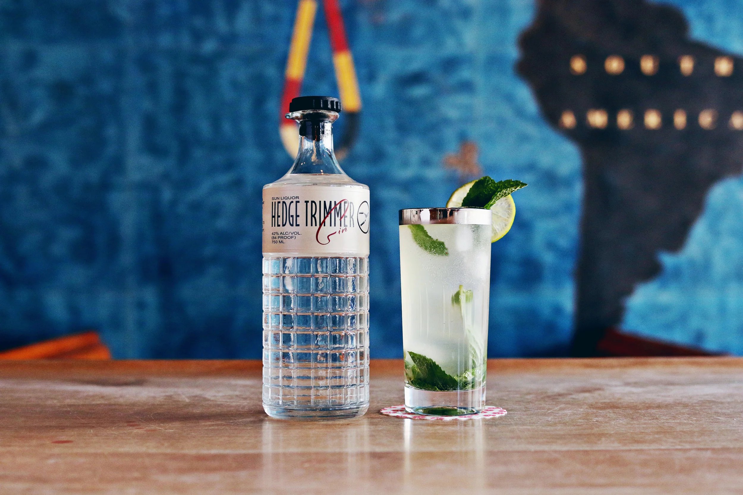 Our Hedge Trimmer gin is carefully hand-crafted with organic, non-GMO wheat, nine organic botanicals, and fresh, filtered Seattle municipal water, some of the very cleanest in the United States. Triple distilled in one hundred gallon increments, we take generous cuts from the head and the tails for a richer texture. Our distillery offers Hedge Trimmer gin in the London dry style to be enjoyed on its own or beautifully blended in more delicate, juice-based cocktails. While we source all of our medical-grade dried botanicals from one of the oldest brokers in the world, all of our citrus comes from California farms, and our other fresh botanicals are sourced locally. When originally creating this gin, something in the flavor profile seemed to be missing. After a trip to see our friends at Inaba Family Farms in Eastern Washington, we experimented with putting their cannonball watermelon rinds into our botanical combination. The cool, clean influence from the rind gave us exactly the weight and refreshing element we were looking for. Such playful but calculated experimentation has always served us well, producing an end result we, as industry veterans, can feel proud of. Botanicals: Turkish Juniper, Cannonball Watermelon, Spanish Coriander, fresh Orange Rind, fresh Lemon Rind, Angelica, Grains of Paradise, Sarsaparilla, Cassia Bark Nose Rich, sweet notes of juniper with lemon zest on the forefront. Subtle pink peppercorn leads away into a delicate musk with a clean, slightly bitter finish. Palate Soft and dry with vegetal notes on the forefront leading into a tea-like quality with a strong presence of the lemon peel- slightly bitter. Sarsaparilla and watermelon leads the fresh finish of delicate qualities of cola and chamomile.
