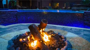 Water Feature • Fire Pit