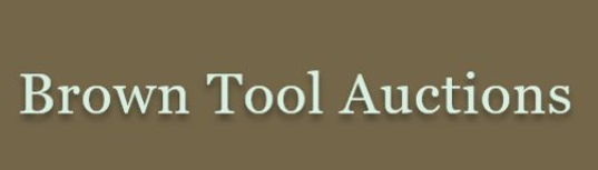 Brown Tool Auctions