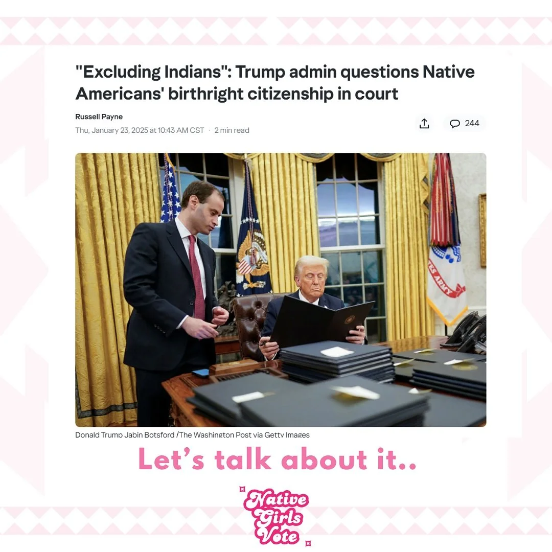 The Trump administration is using outdated rulings to challenge birthright citizenship, even questioning the citizenship of Native Americans born in the U.S. by referencing a 19th-century law. This dangerous move ignores the Indian Citizenship Act of