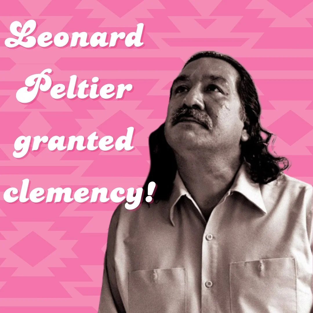 After nearly 50 years, President Biden has granted Leonard Peltier clemency in a historic moment for Indigenous rights. The fight for justice continues. Flowers to all the activists who have worked towards this moment. #FreeLeonardPeltier #NativeGirl