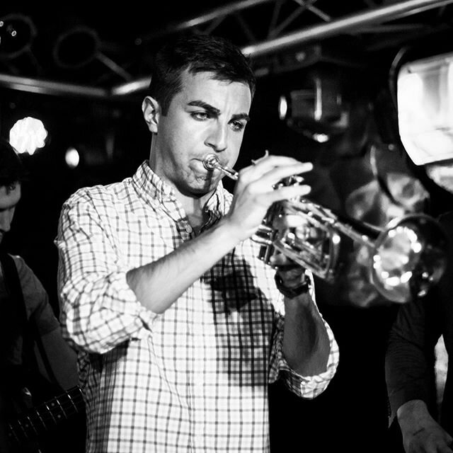 Happy Birthday to original band member, special appearances only, trumpet extraordinaire, and all around stud @chrisfrance!
.
He couldn&rsquo;t play his first show @thestorechicago because he hadn&rsquo;t turned 21 yet.
.
Cheers to the young one. 
Ch