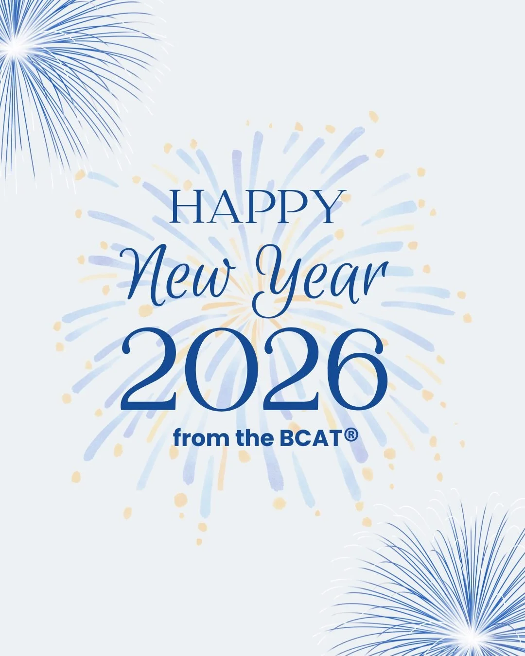 Happy New Year from the BCAT&reg;!