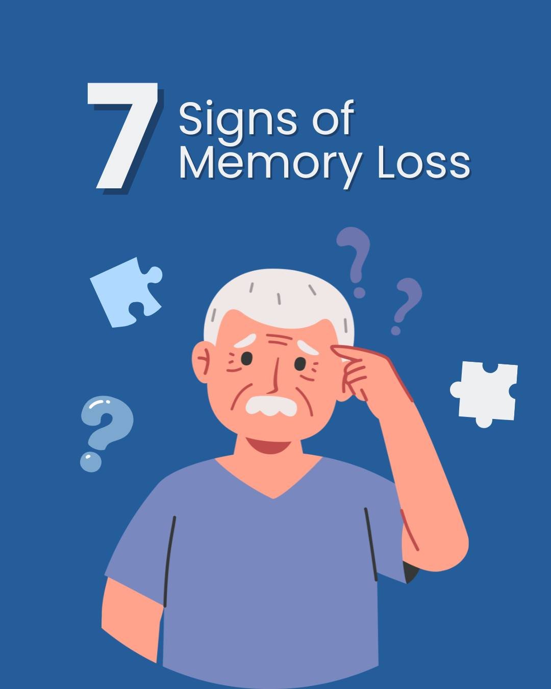 Wellness Wednesday: 7 Early Signs of Cogitive Decline You Shouldn't Ignore 

Sometimes the earliest signs of cognitive decline can be easy to overlook. Recognizing subtle changes early can make a meaningful difference in treatment, support and overal