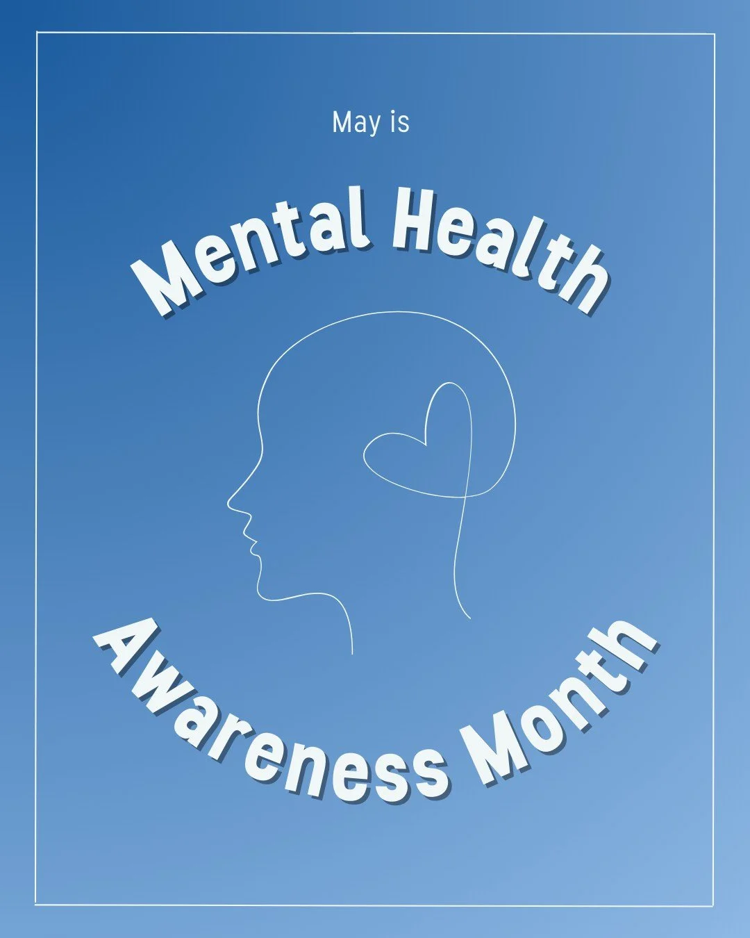 May is #MentalHealthAwareness Month 

Mental health is a vital part of overall well-being. This month, we recogonize the importance of raising awareness, offering support, and reducing the stigma for the millions of people living with mental and beha