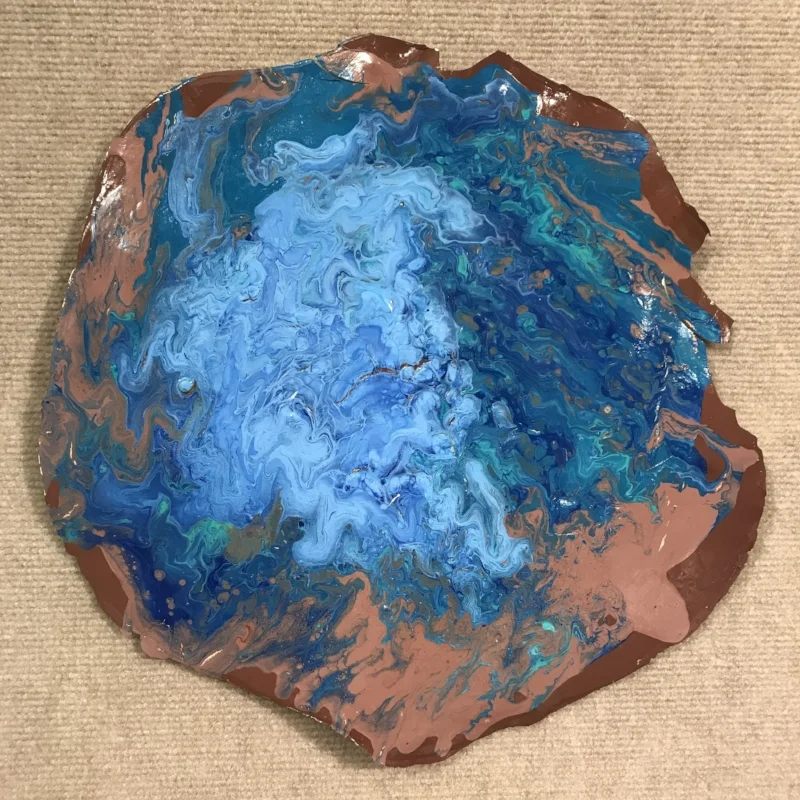  May, 2018  Latex and Acrylic paint  Dimensions Variable  