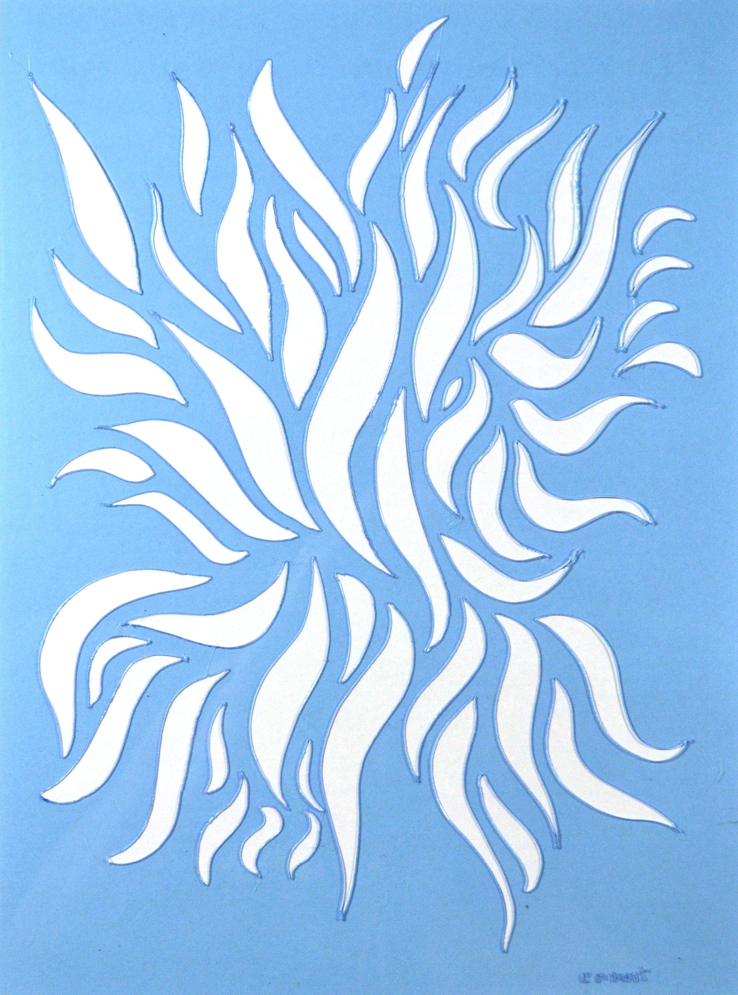Hand Cut Stencil - Curves