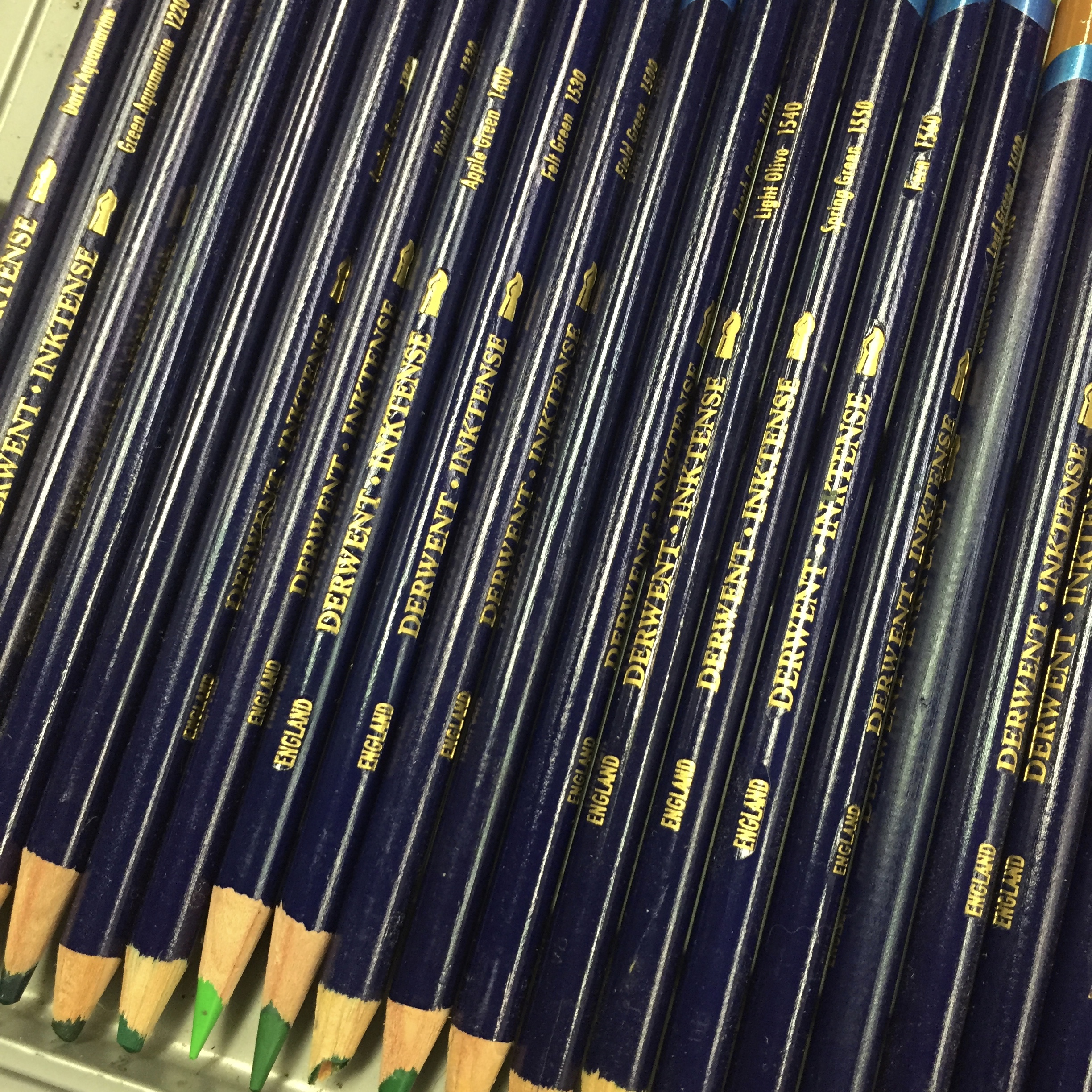 Derwent Inktense Pencils