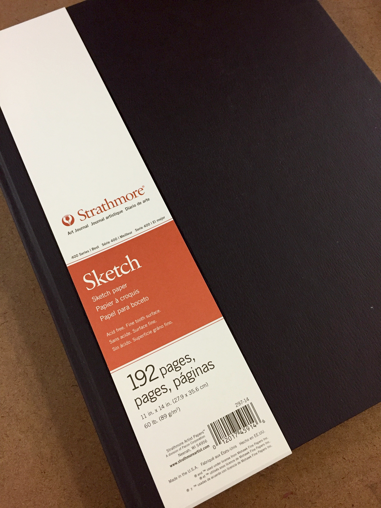 Local Art Shops own UK made 190gsm drawing pad Local Art Pad