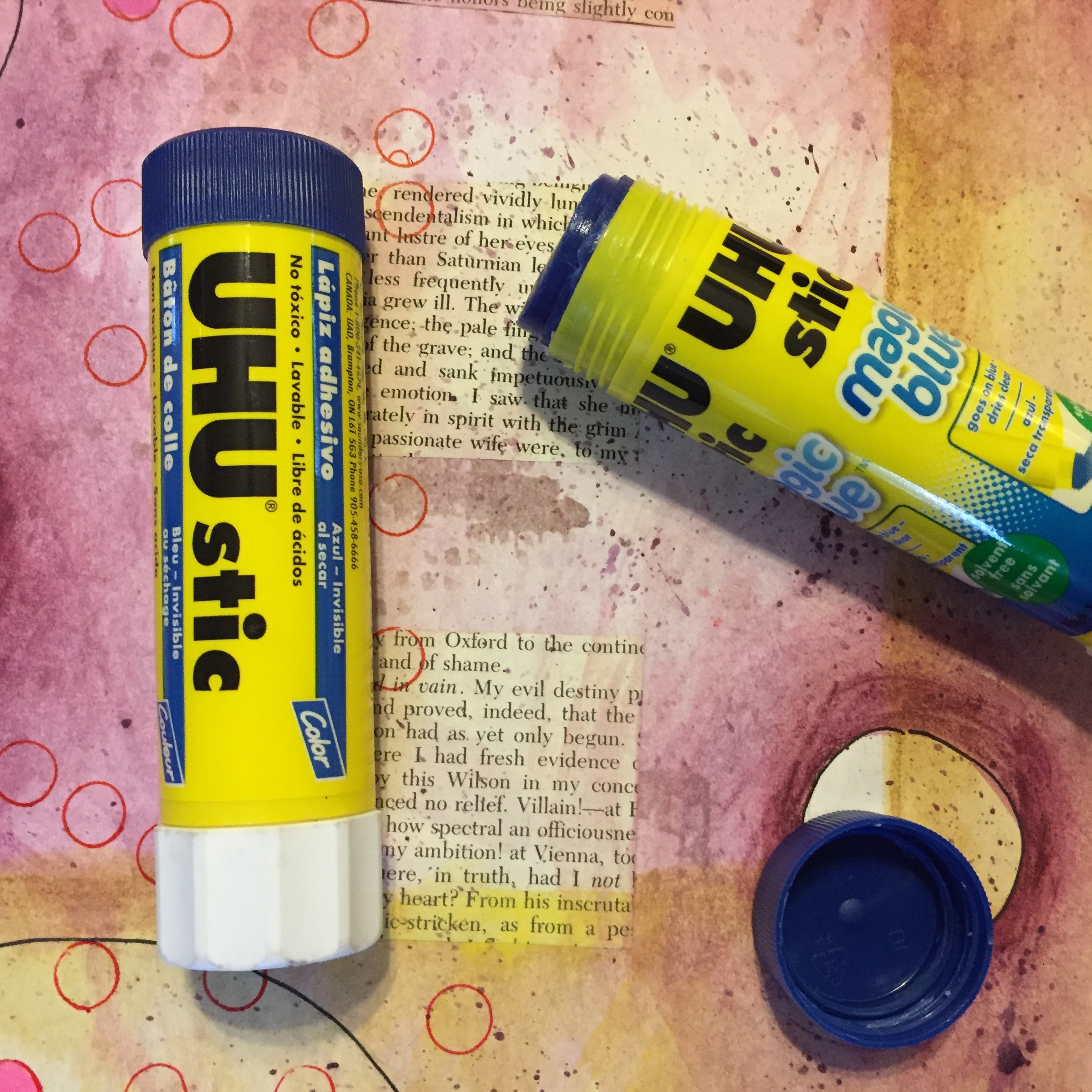 Materials Monday: UHU Stic Glue Stick — Eric Scott Art Studio