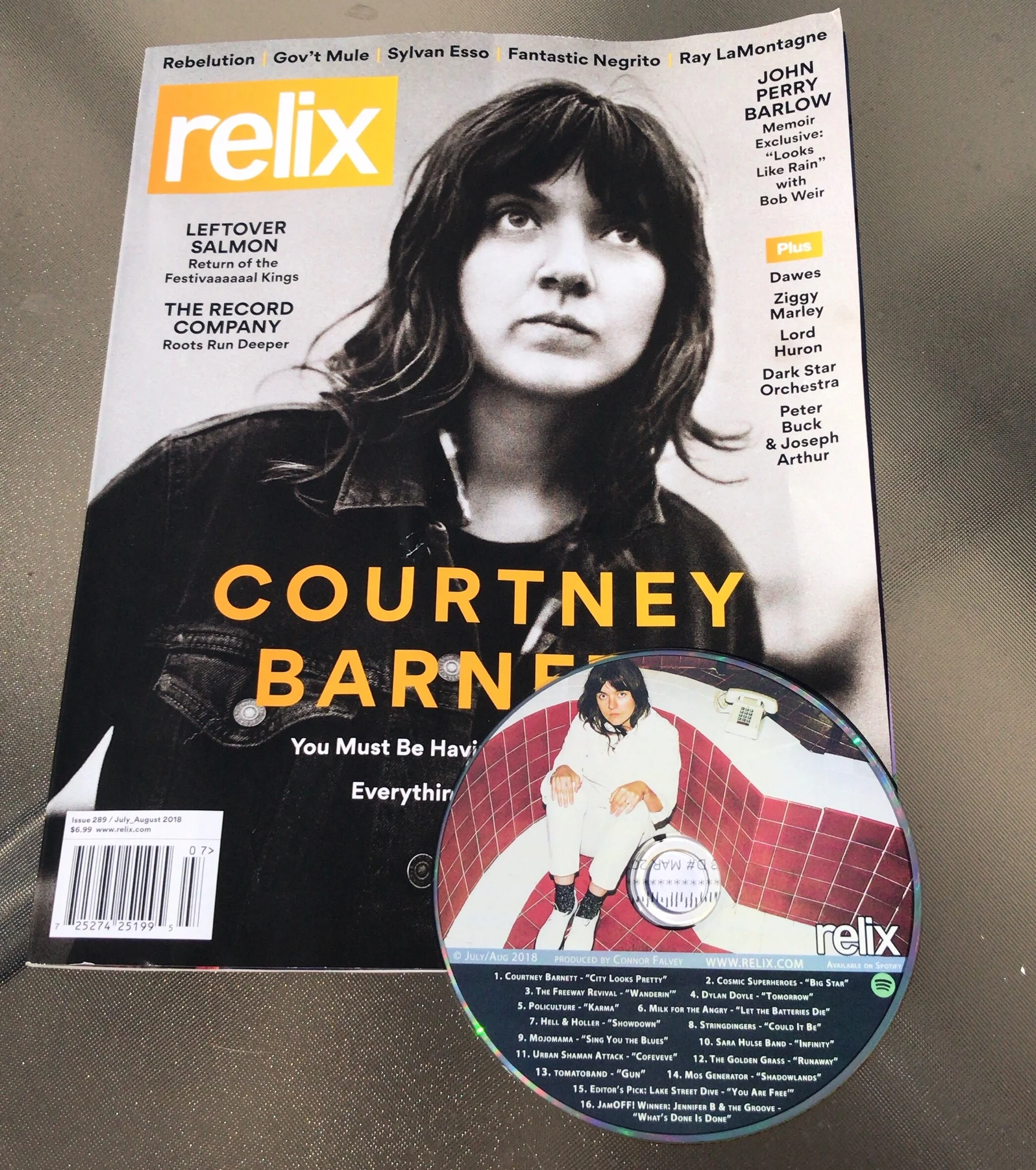 tomatoband Single 'Gun' Featured in Relix Magazine and CD Sampler