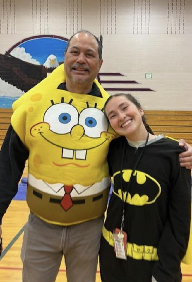 John Hise at Escalante Middle School