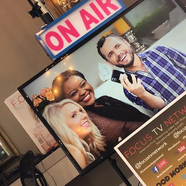 Yesterday on set of City of Angels: Conversations that Heal with @drlovegrove  and @suzannequast We talked all things spiritual and had a ton of laughs in there to. The replay is available on the Stephanie America&rsquo;s Medium Facebook Page💖🦄