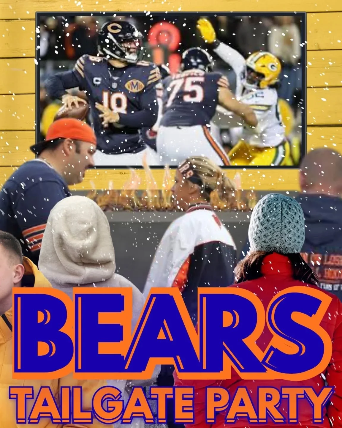 🏈🏈 We are getting ready for you Chicago! Will have more heaters outside, specials on hot drinks to stay warm and bucket Specials for you all day! 🏈🏈
Get here ready to grab a seat!
#beardown #chicago #sportsbar #bucketspecials