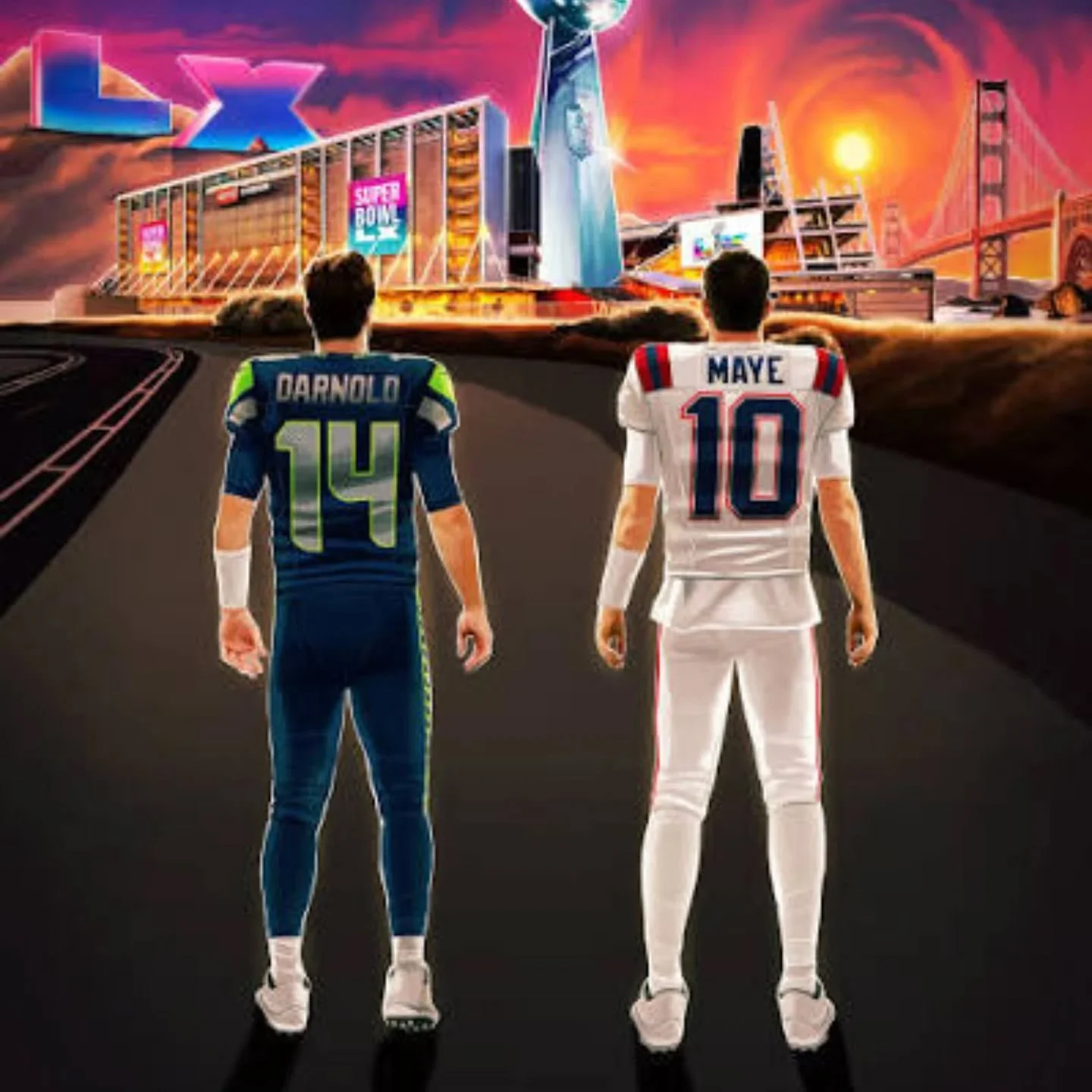 🏈🏈 Bucket Specials All Day! Come hang with us and watch  Maye vs Darnold play in the best match of football!! Gonna be an interesting night! Get here to get your seats. See you soon! 🏈🏈
#superbowl2026 #badbunny #logansquare #sportsbar