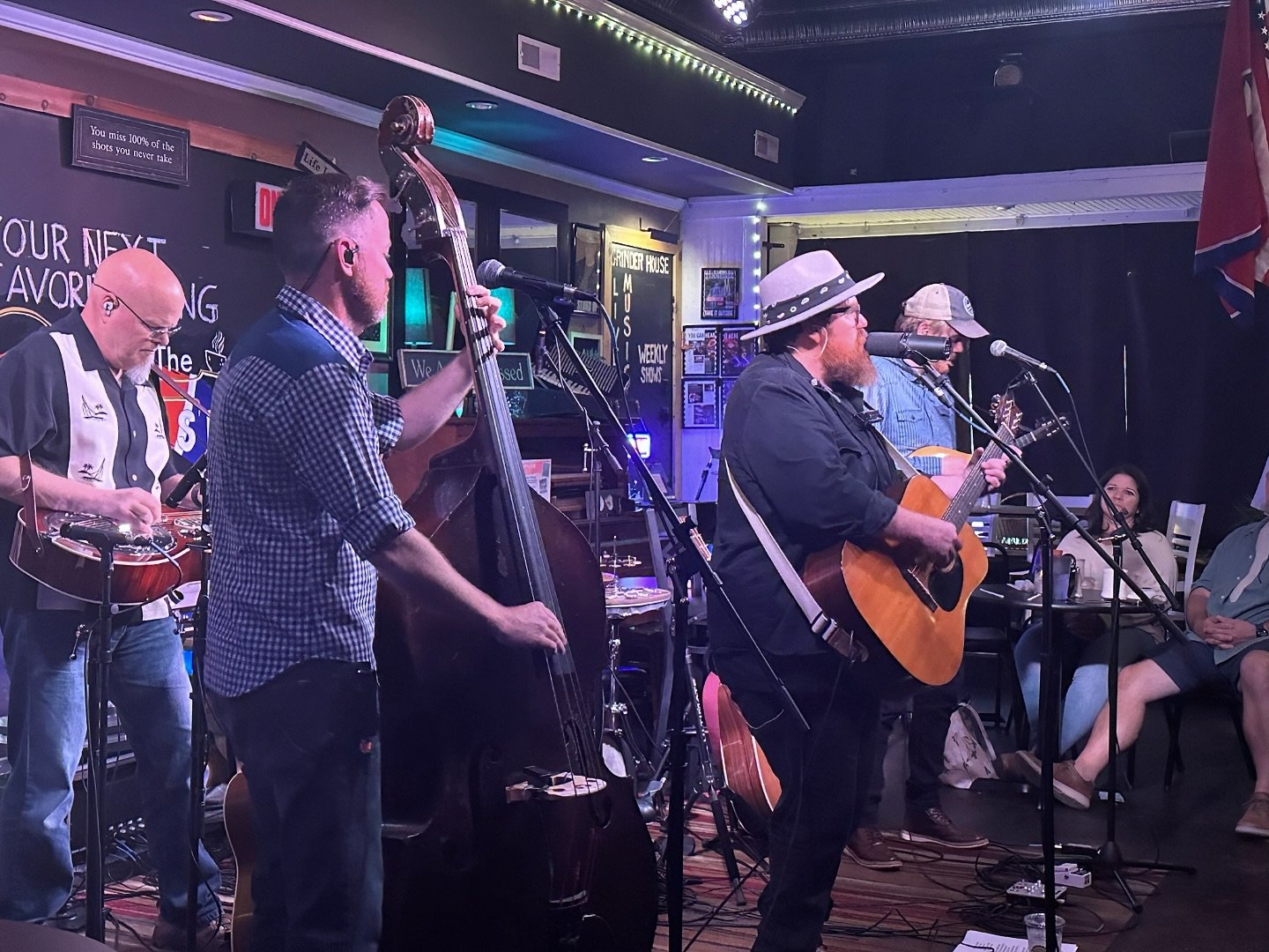 We had such a great time this last Saturday! Thanks to everyone that came out and a big thanks to @grinderhousecoffee for having us! We hope to be back soon. Reminder, if you missed the show and would like to watch it. It is available on the Grinder 