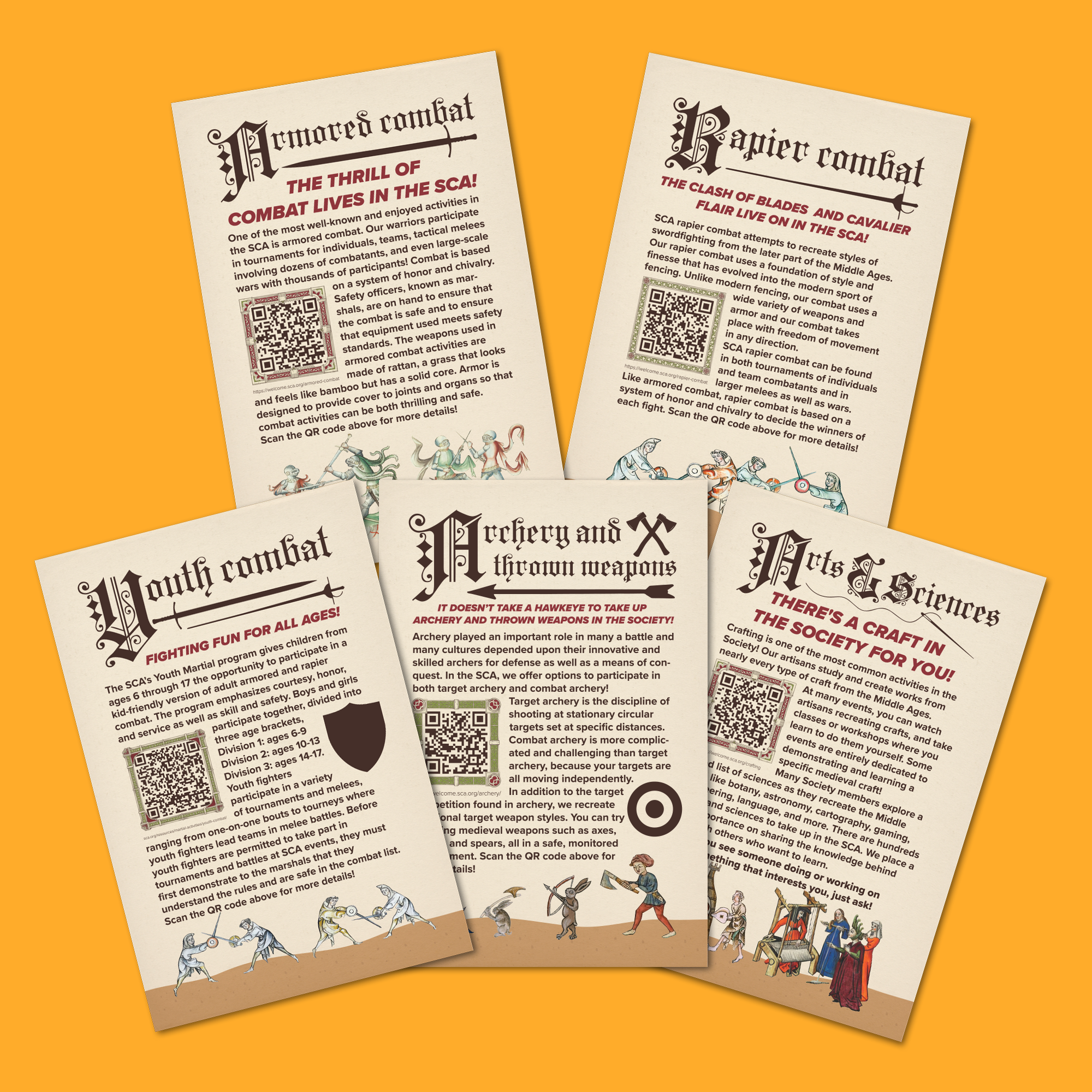 SCA Public Demonstration Posters