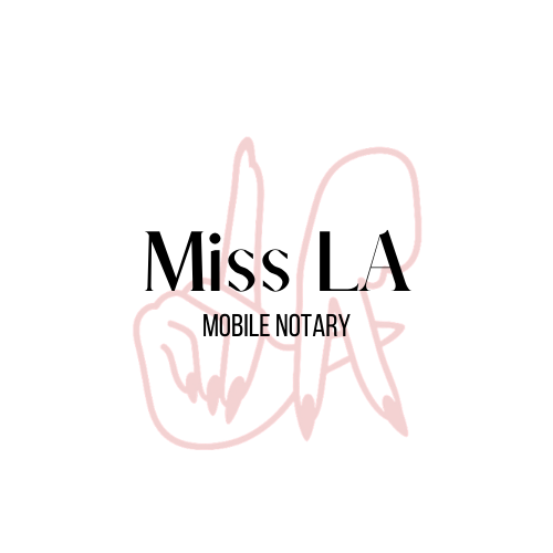 Contact Miss LA Mobile Notary for mobile notary services in Los Angeles.