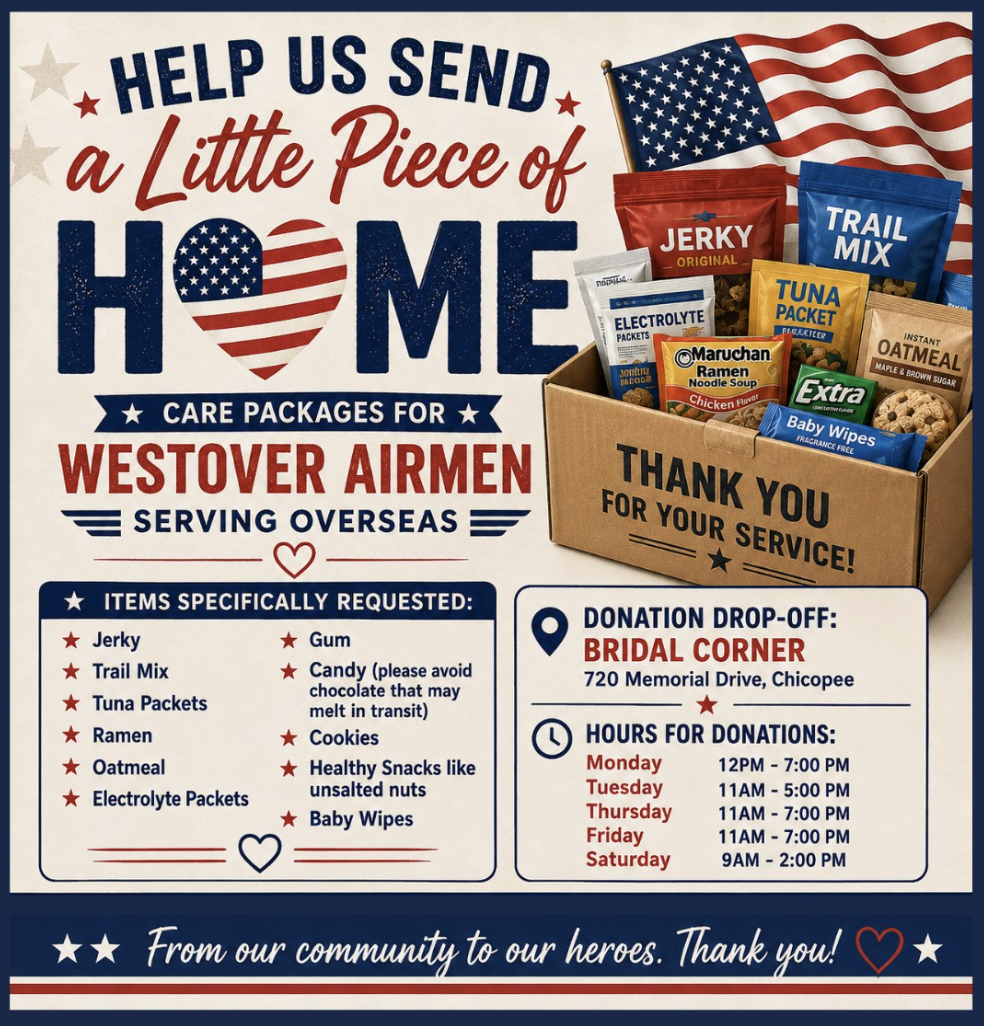 Care Packages for Westover Airmen