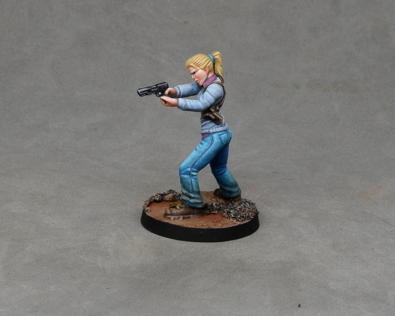 How to Paint Andrea from Walking Dead