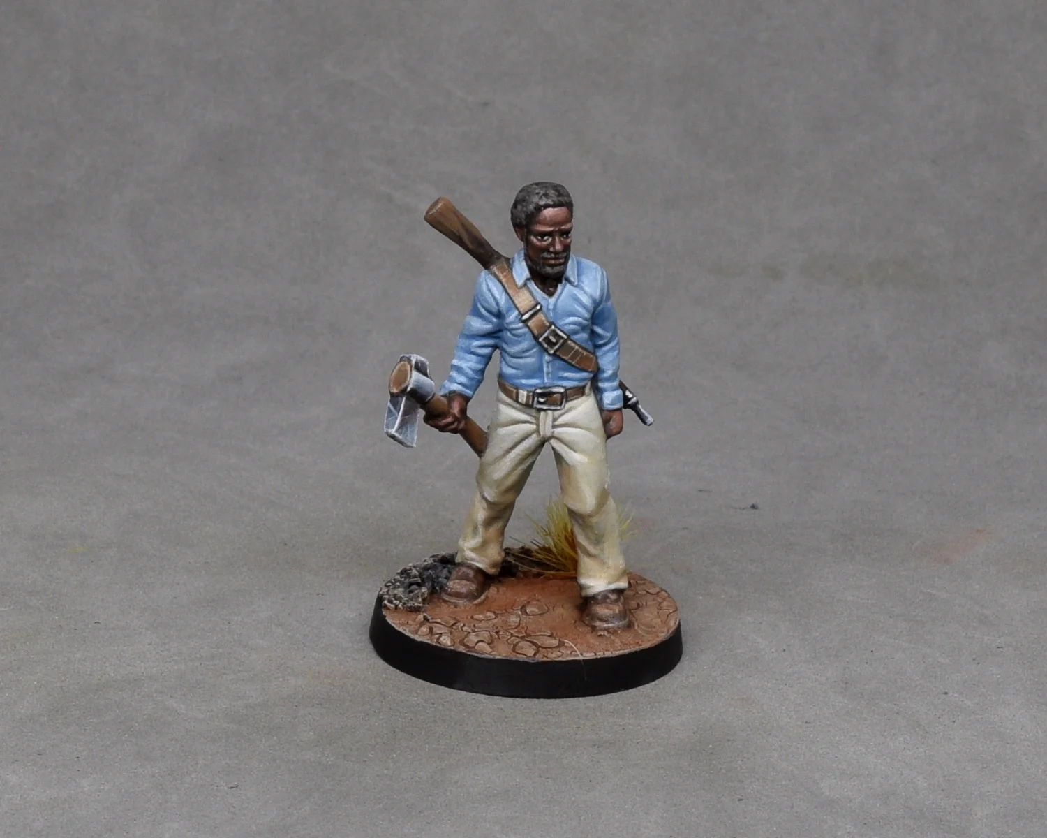 How to Paint Morgan from Walking Dead All Out War
