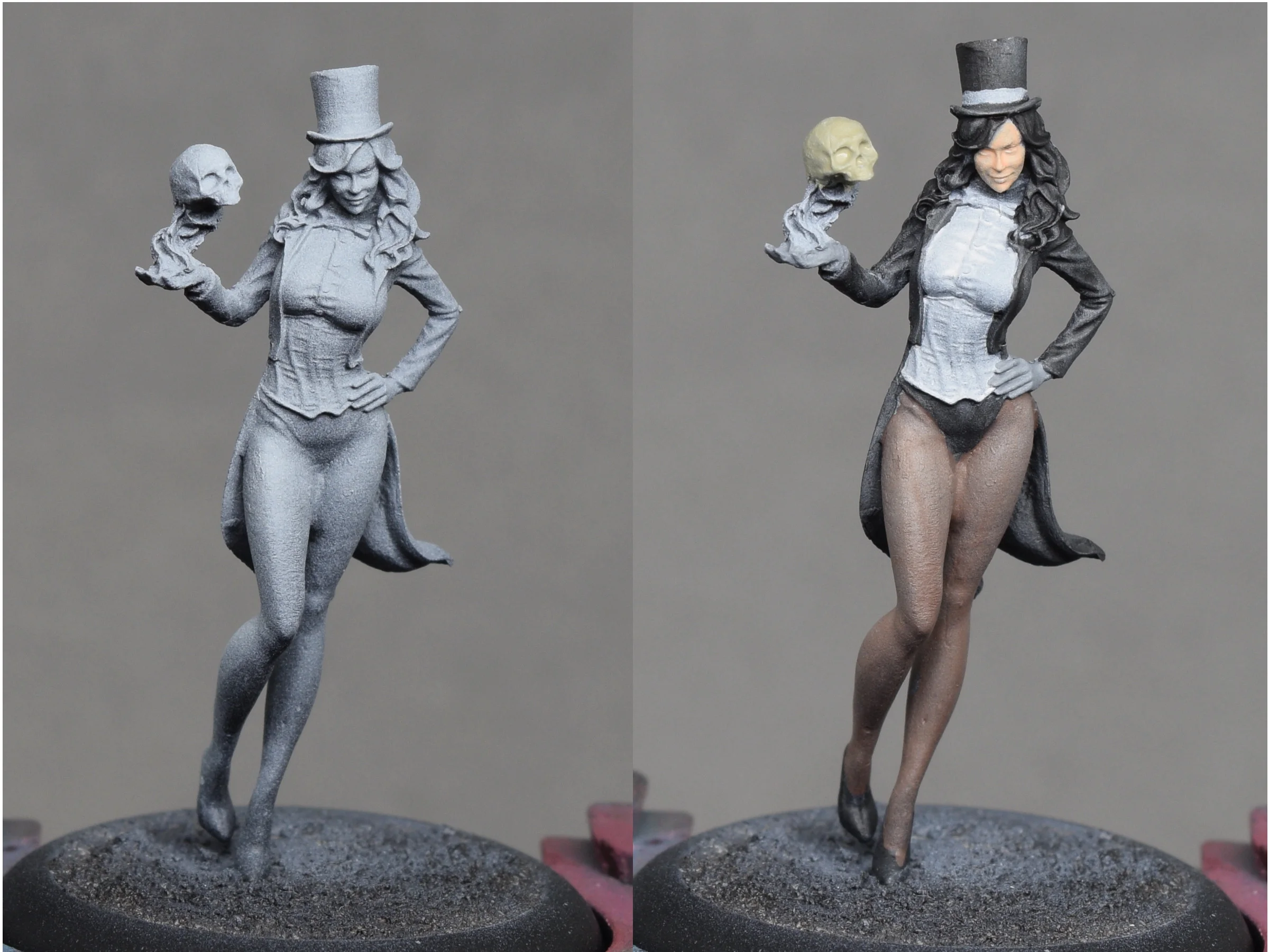Zatanna painting tutorial