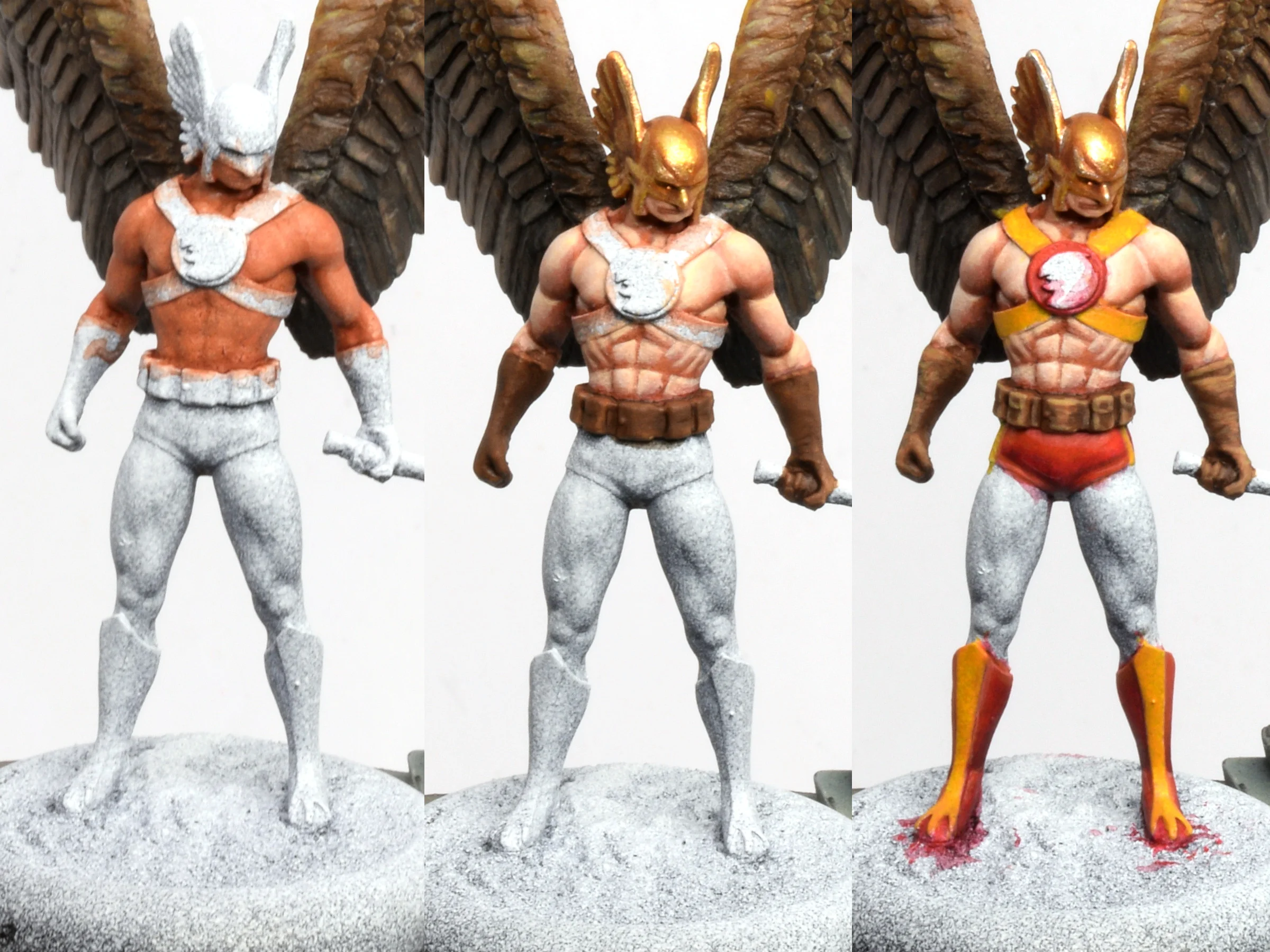 Hawkman Painting Tutorial