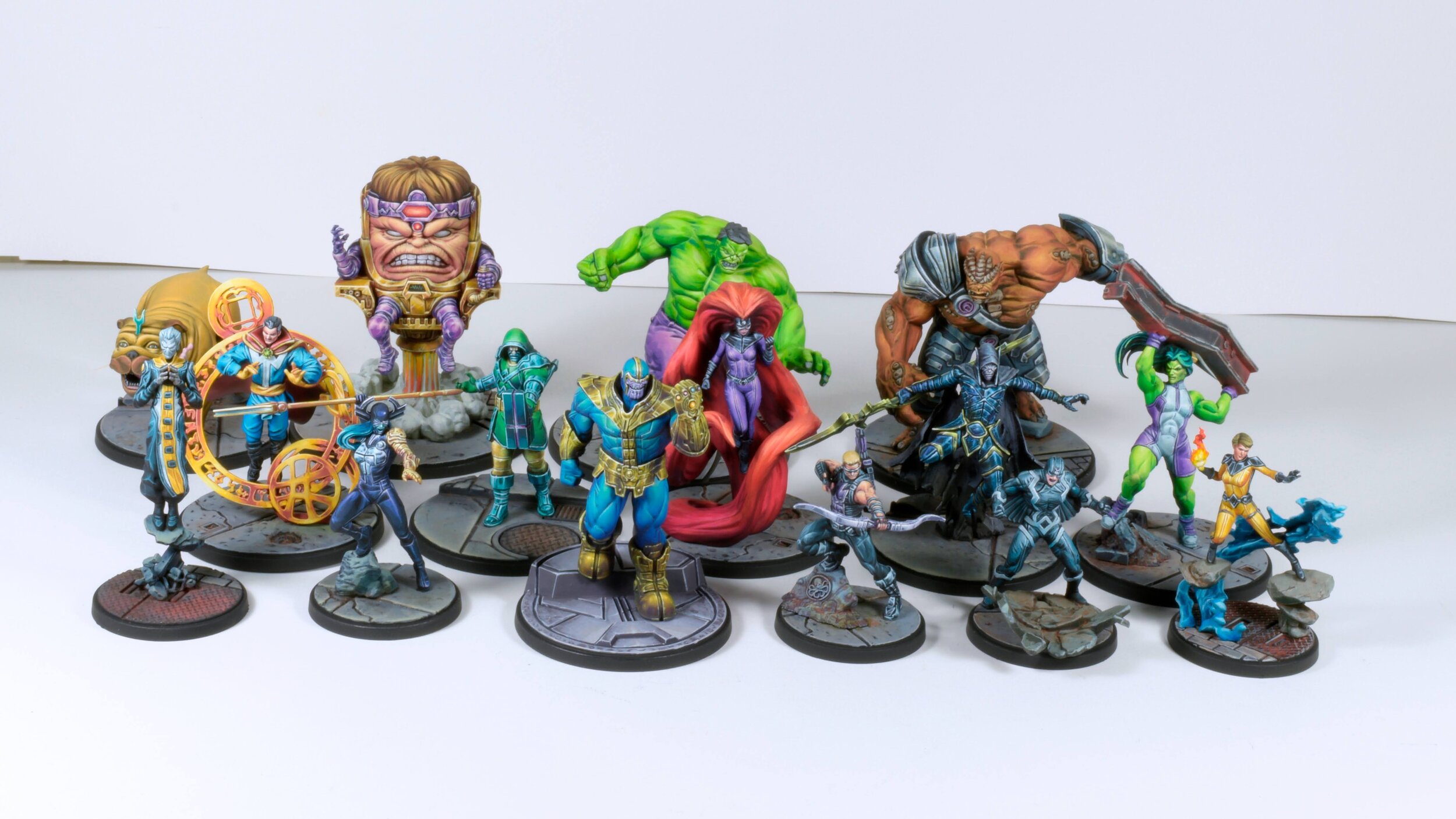 Marvel Crisis Protocol Painted Models