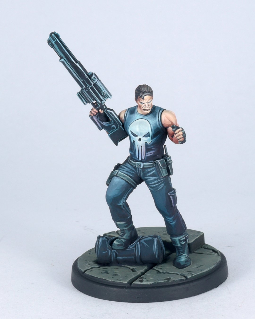 Marvel crisis protocol painted Punisher