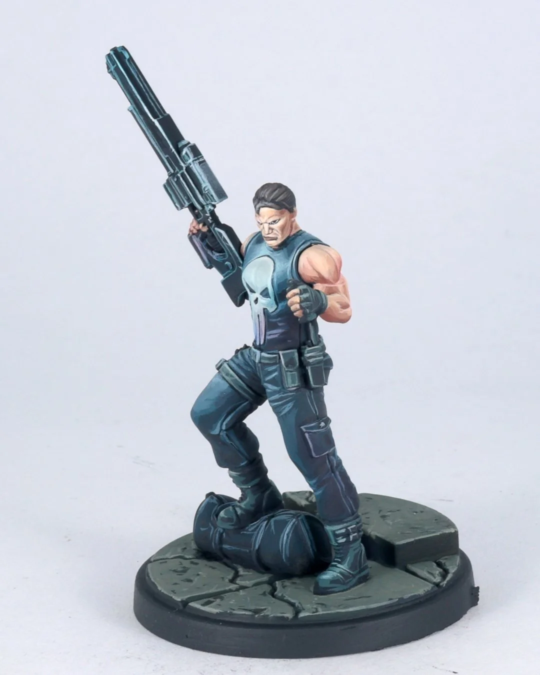 Marvel crisis protocol painted Punisher