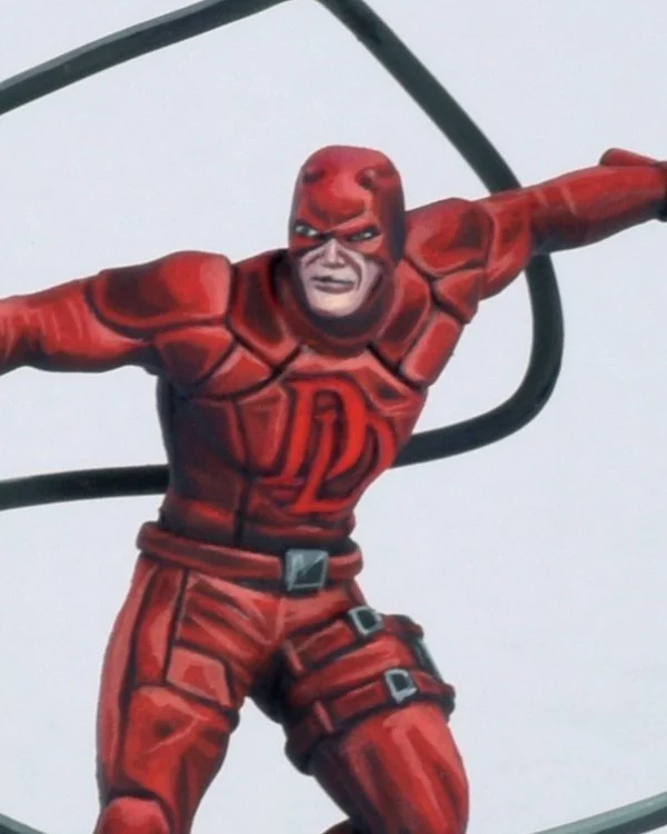 Marvel crisis protocol painted Daredevil