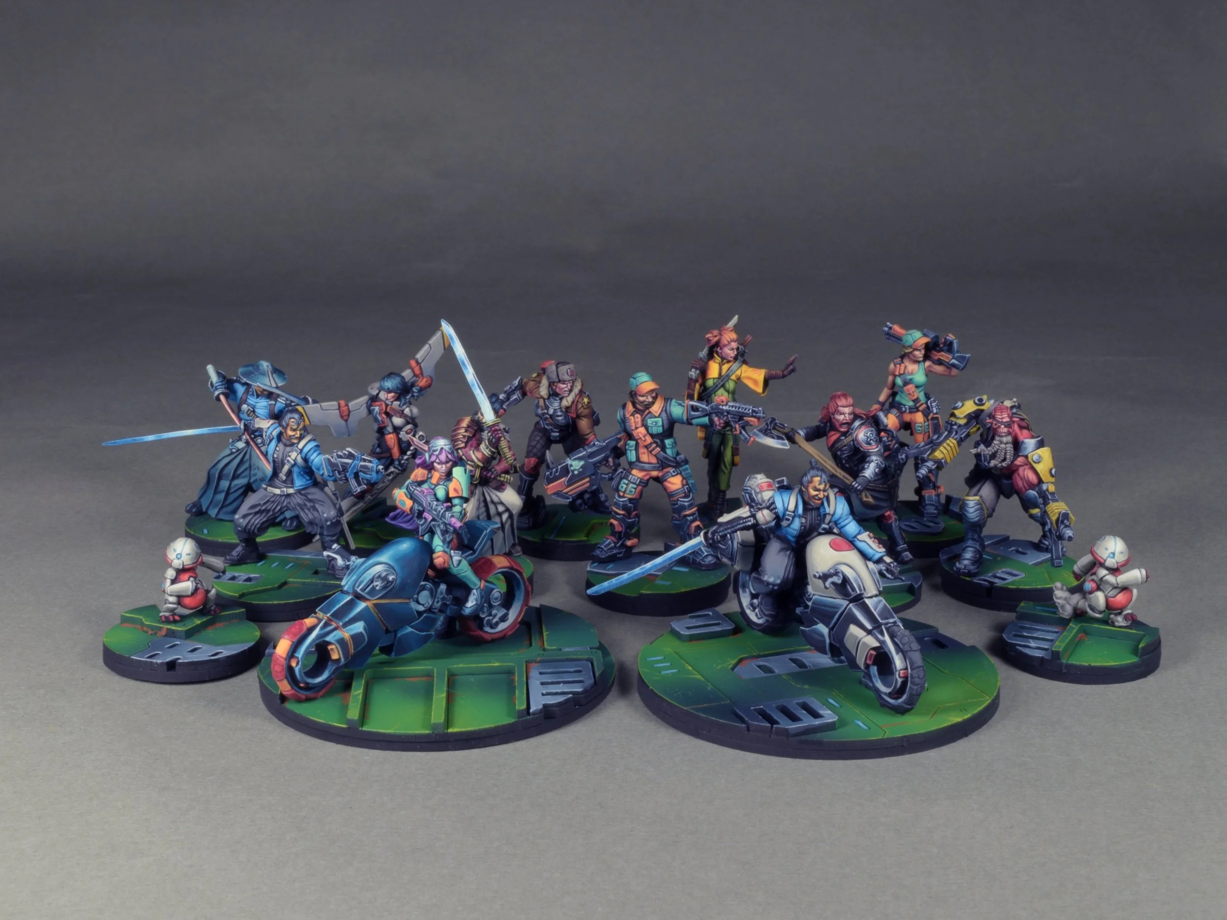 Infinity Mercenaries Commission