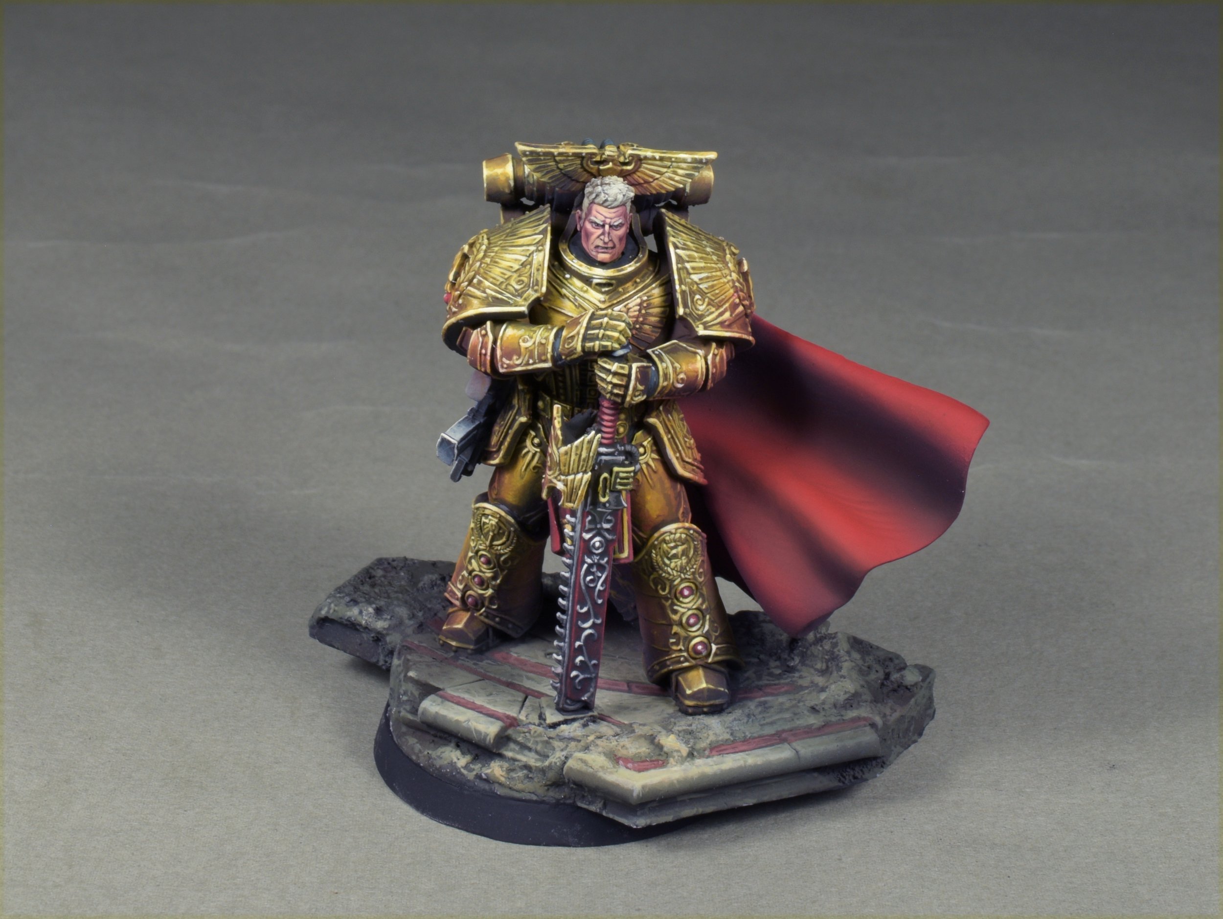 Rogal Dorn, Primarch of the Imperial Fists Legion