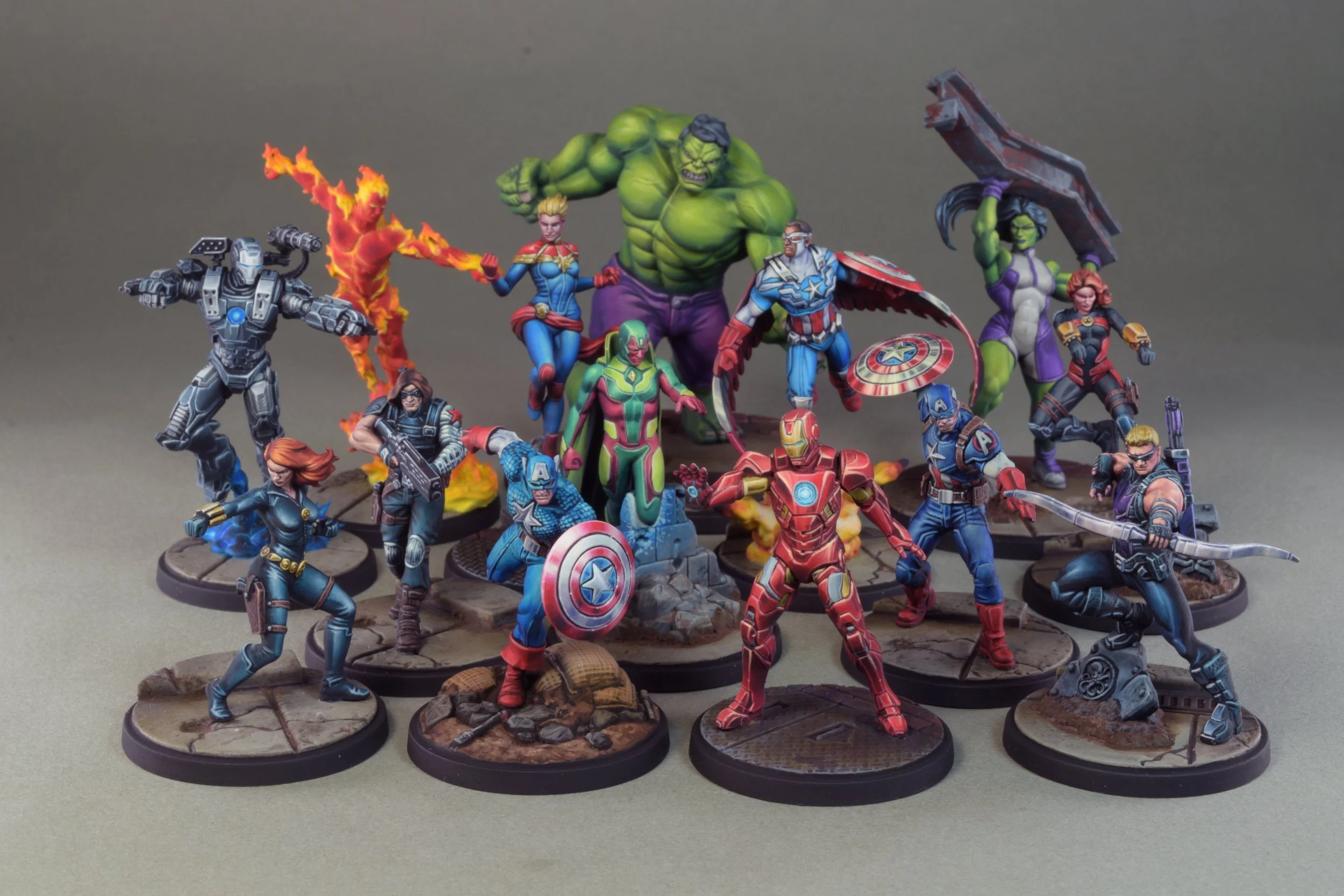 Avengers Marvel Crisis Protocol Commission