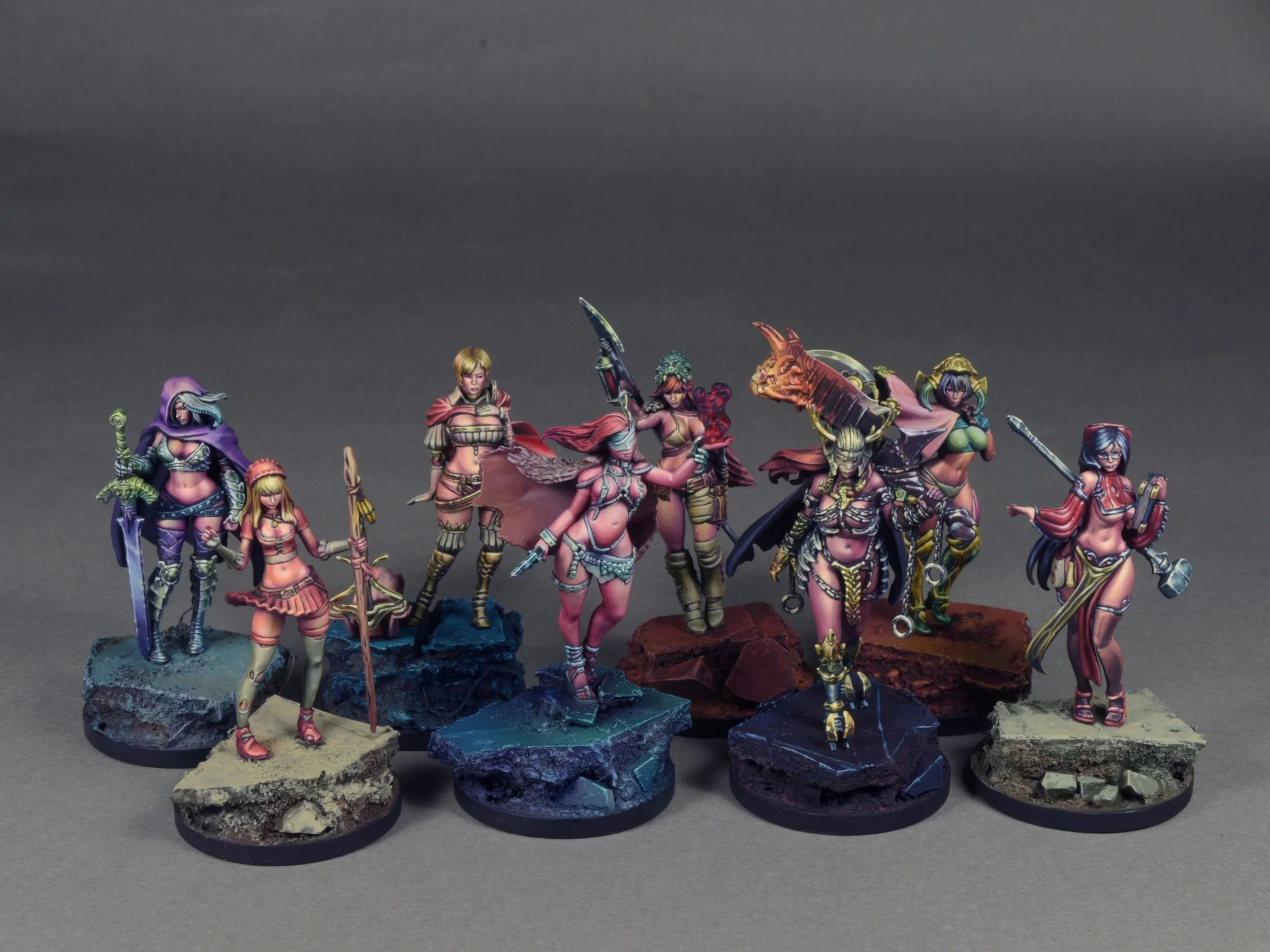 Kingdom Death Pinups of Death series 1