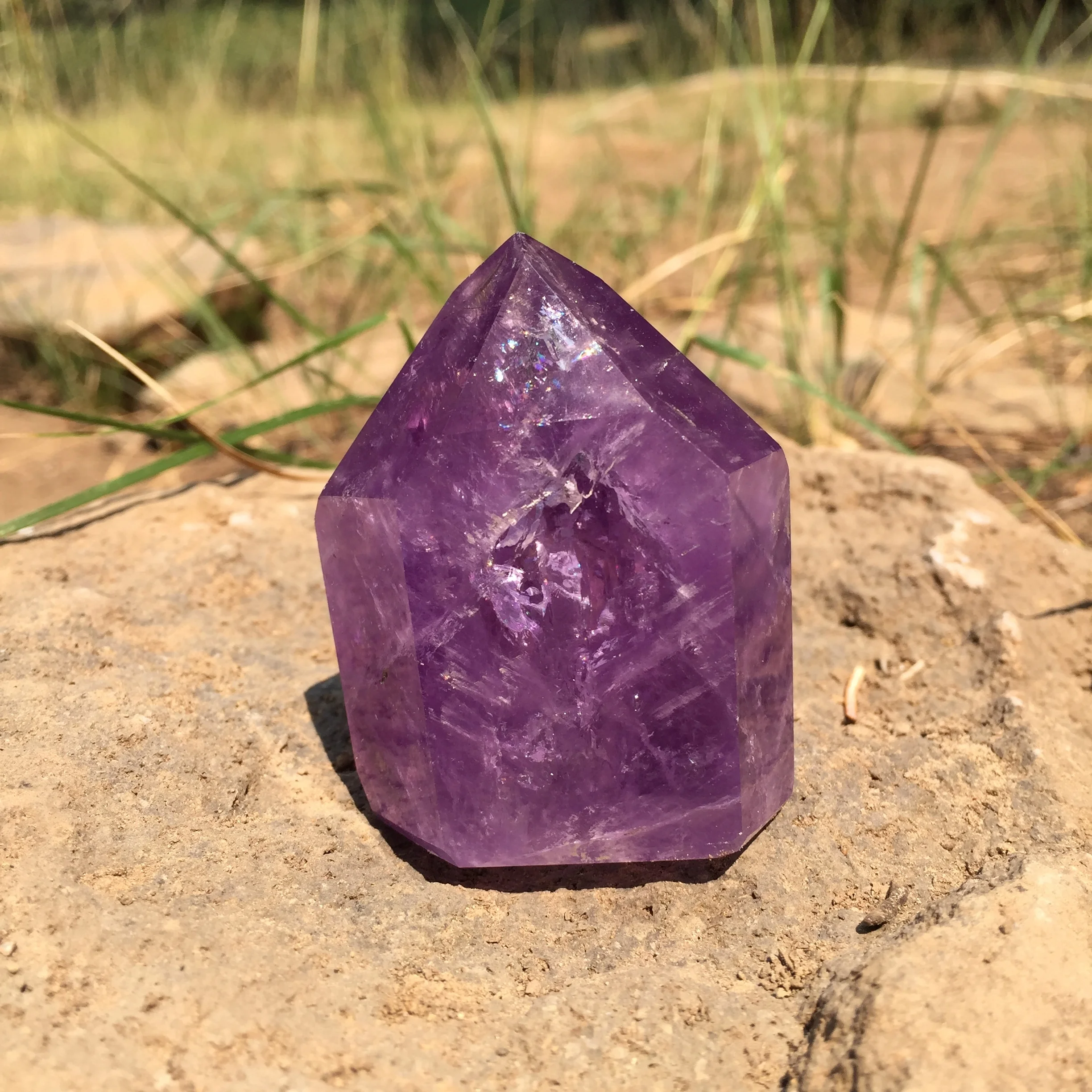 STAR OF DAVID PORTAL / SOLAR ECLIPSE AMYETHYST