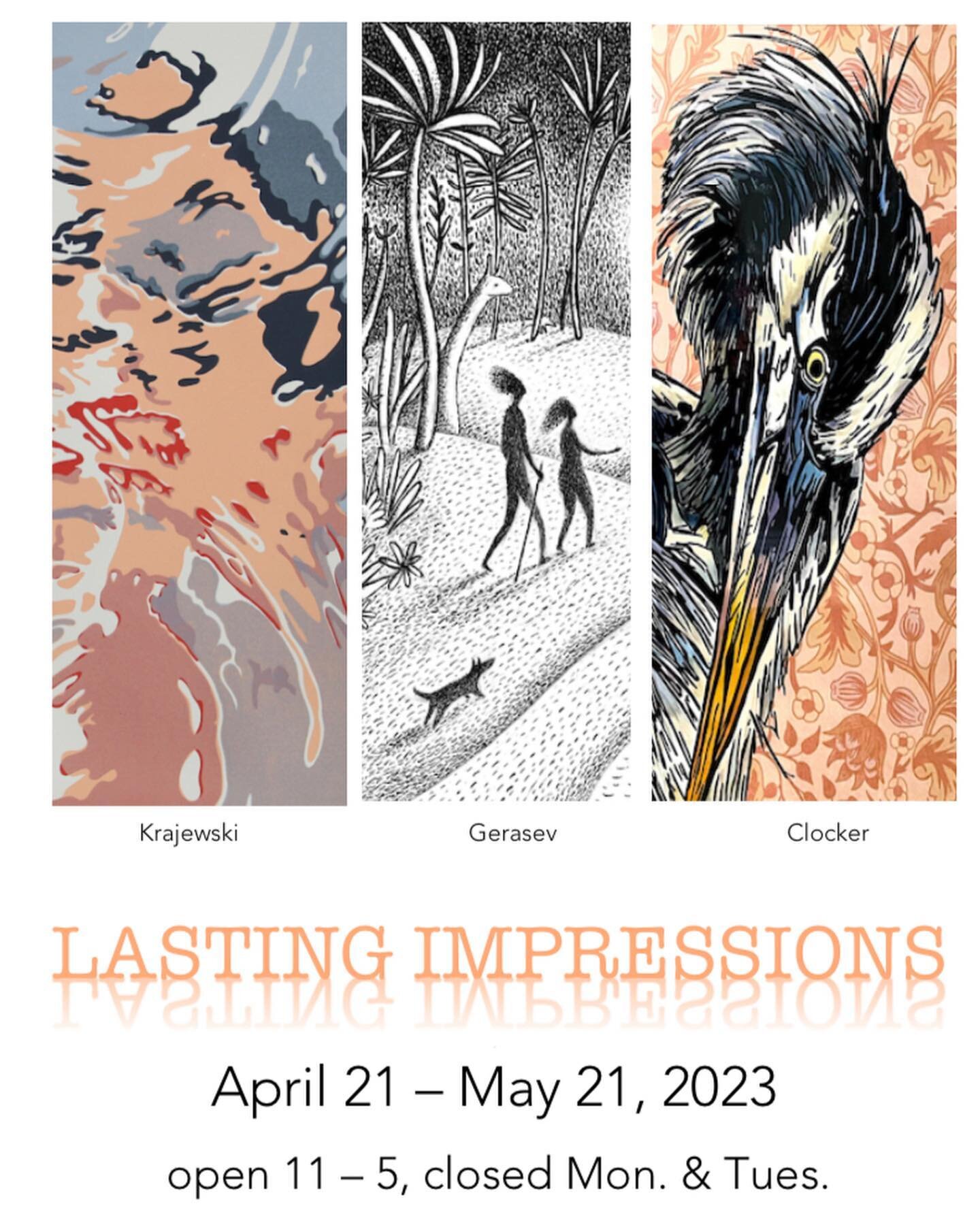 Come see &ldquo;lasting Impressions&rdquo;  at @gallerytwistlexington . I have 5 pieces in the show! The opening reception is this Saturday 5-7. It&rsquo;s a really cool show so come on out and see lots of amazing art!
.
.
.
.
.
.
.
.
.
#gallerytwist