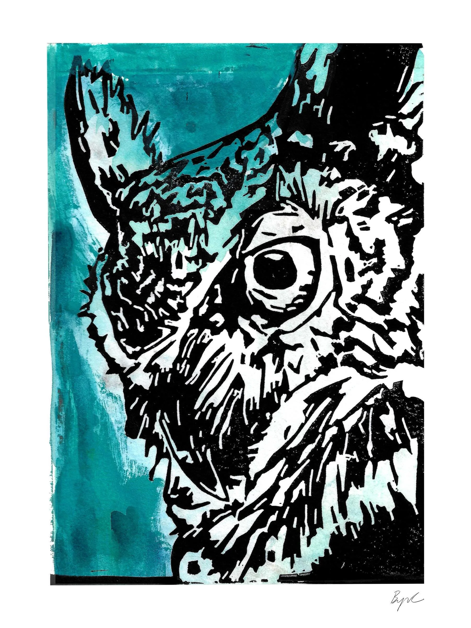 One reason why I fell in love with printmaking was its endless ways of making a print, always leading to experimentation and trying new processes. Here&rsquo;s a couple new prints experimenting with painting before printing. Also playing with other p