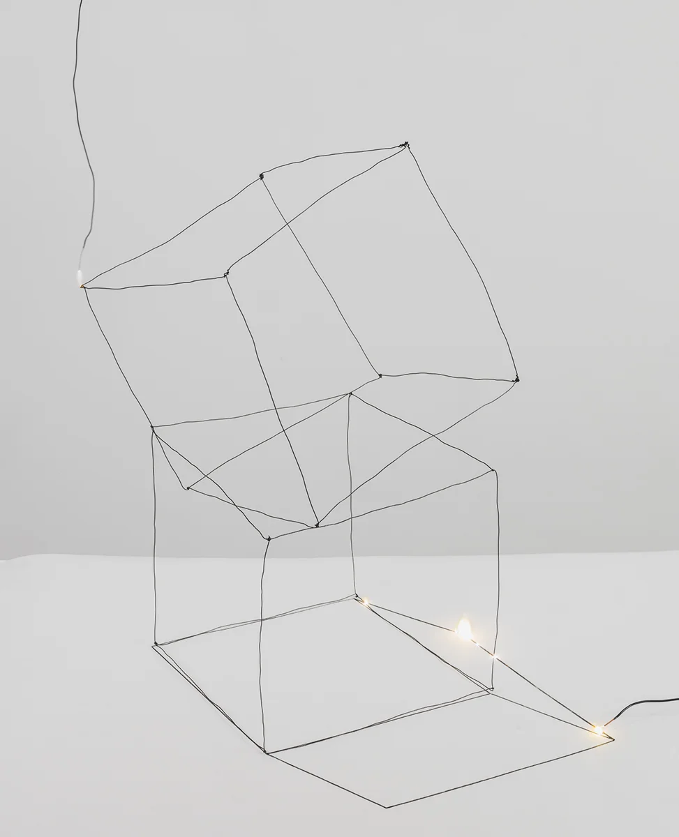 David Goldes Three Electrified Cubes 2015.jpg