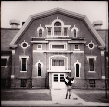 Marty and His 8 x 10 View Camera, Hewitt, Minnesota, 1972