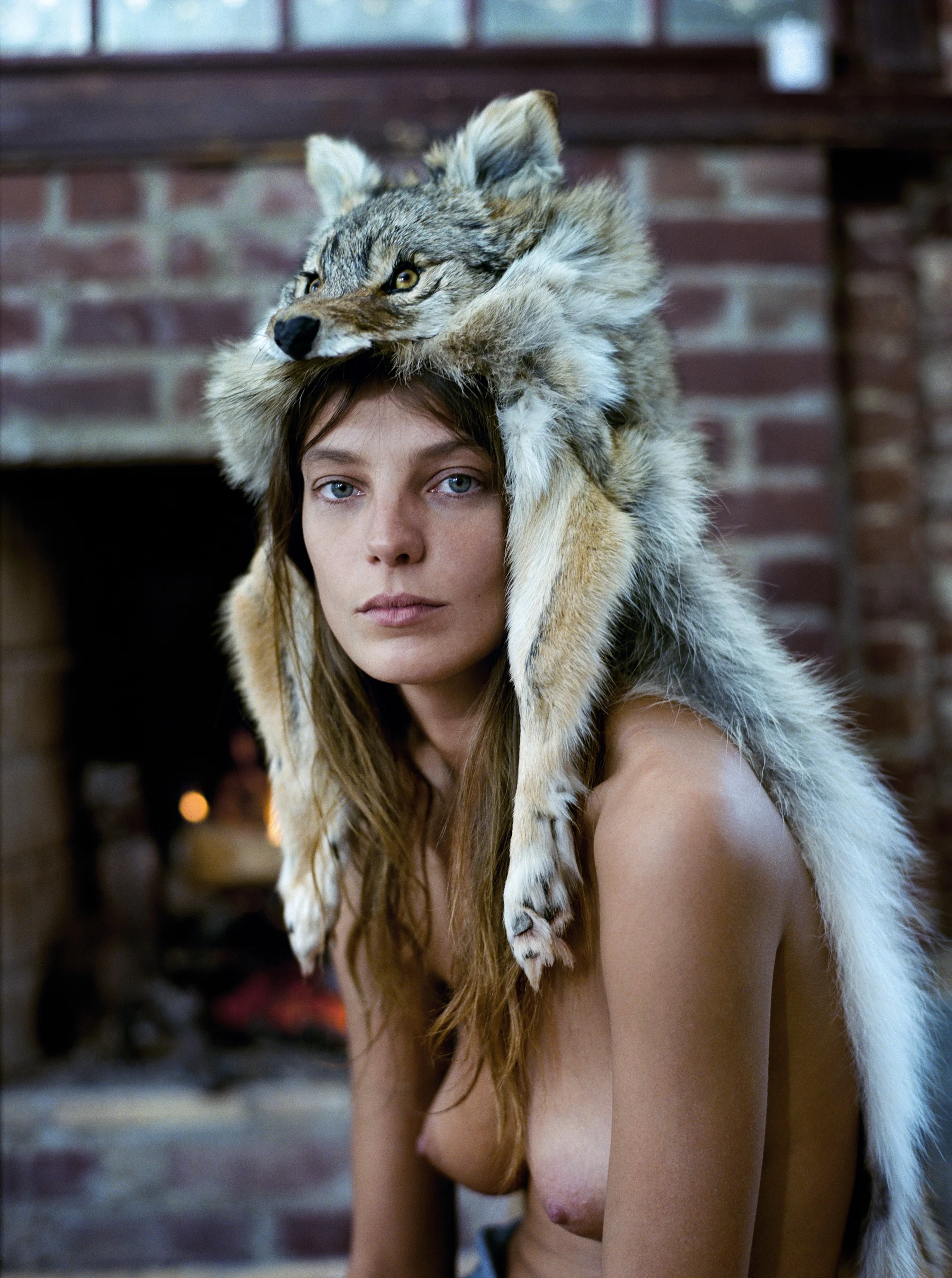 Cass Bird (American, born 1974) Daria in Fox Hat , 2010 Signed on verso Archival pigment print 36 x 26-3/4 inches Edition of 10