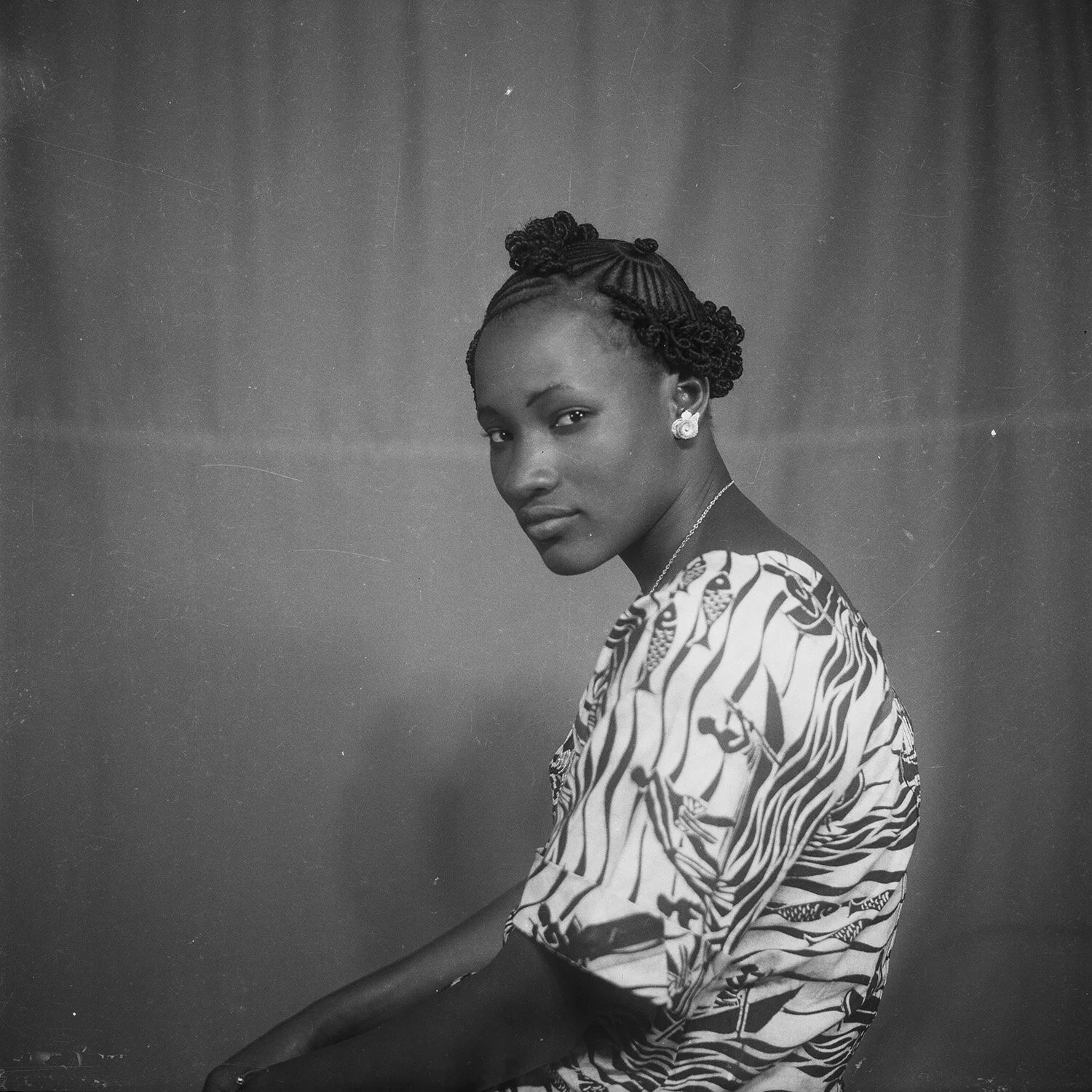 Fatoumata nouvellement tressée, 1978