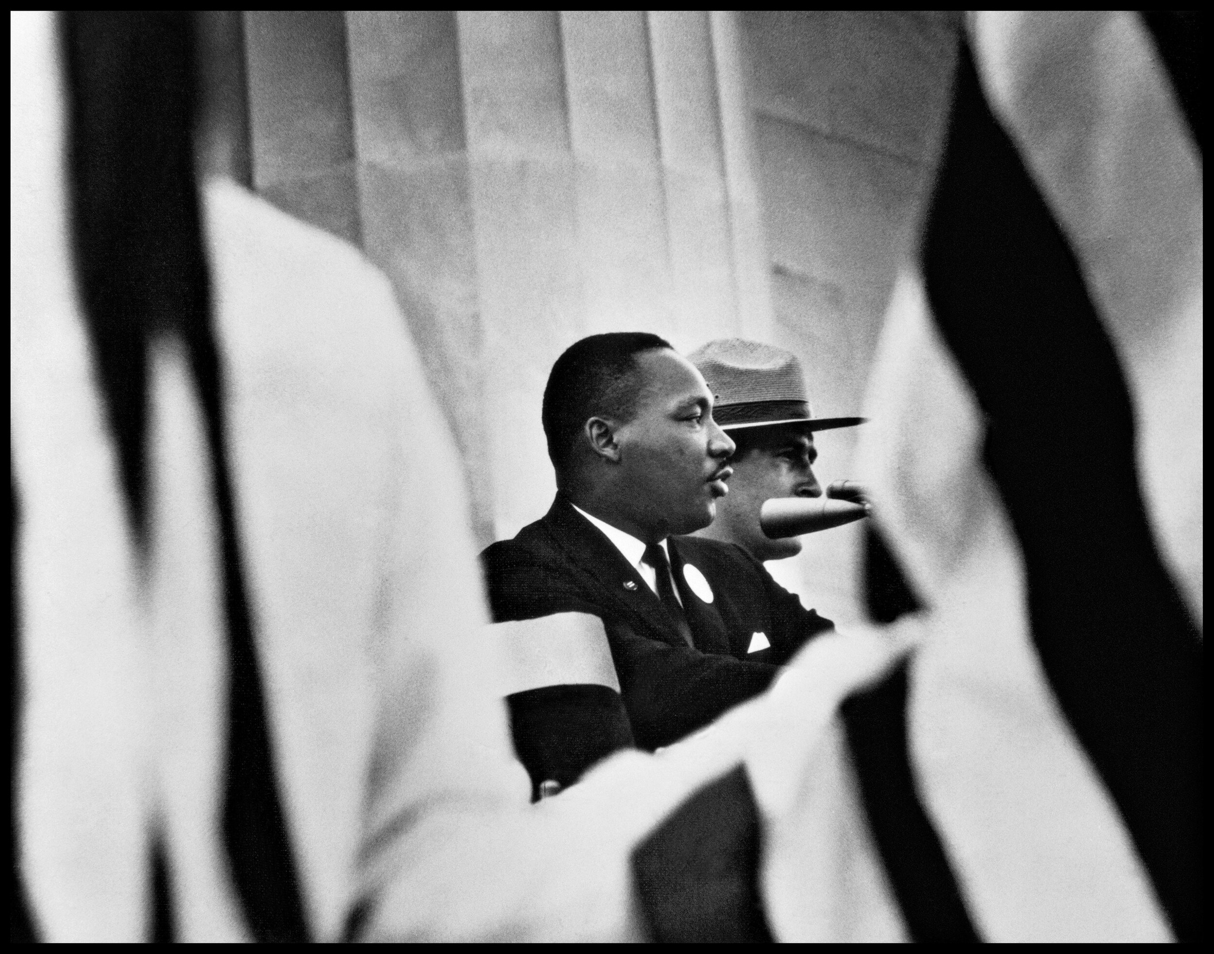  Martin Luther King, Jr., Washington, D.C., 1963 Gordon Parks Foundation authentication stamp on verso Gelatin silver print 16 x 20 inches, paper size Edition of 25    Credit: Photograph by Gordon Parks Copyright: Courtesy of and copyright The Gordon