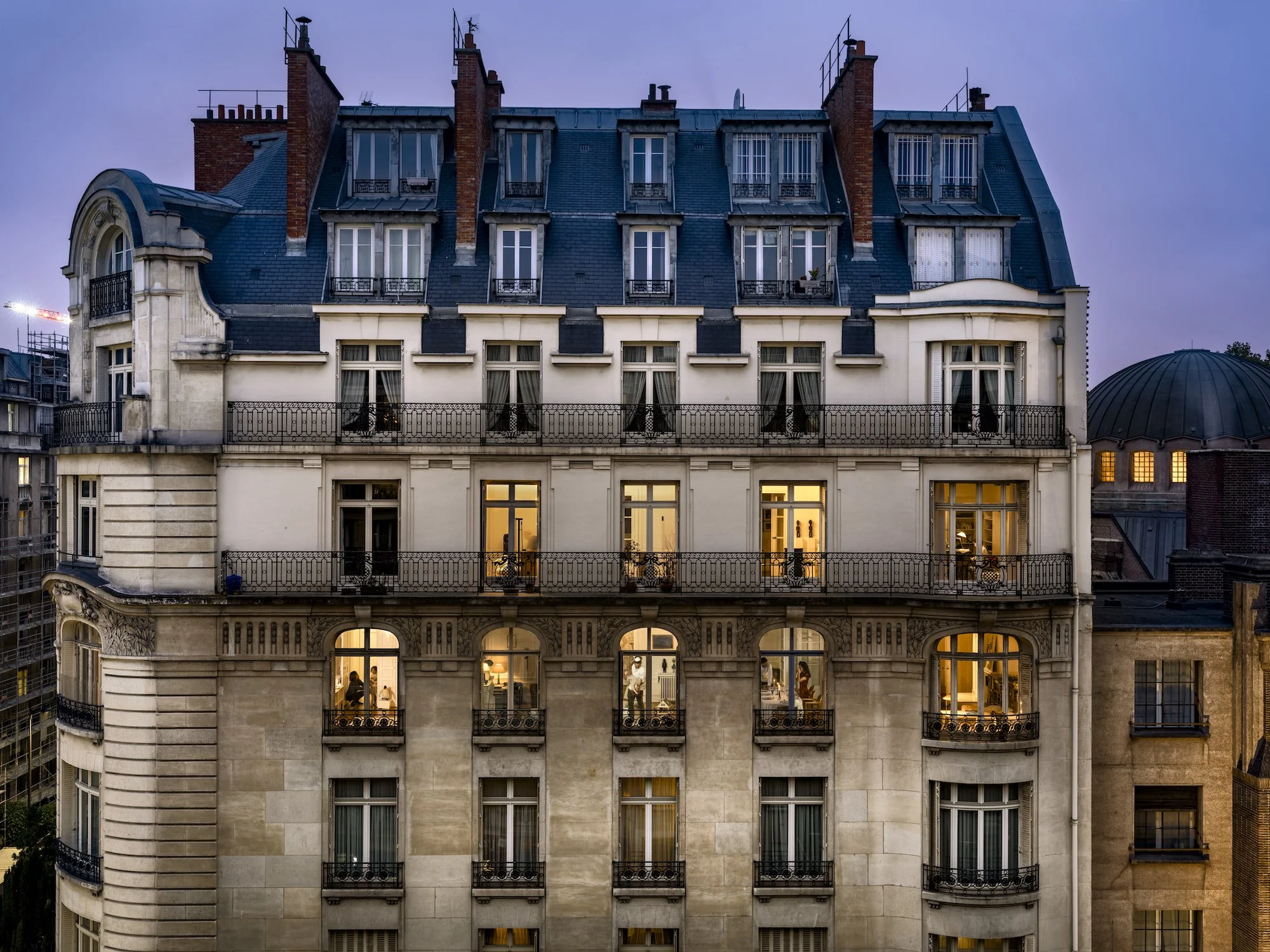 Lighting the Candles, Avenue Stephane Mallarmé 75027, 2024