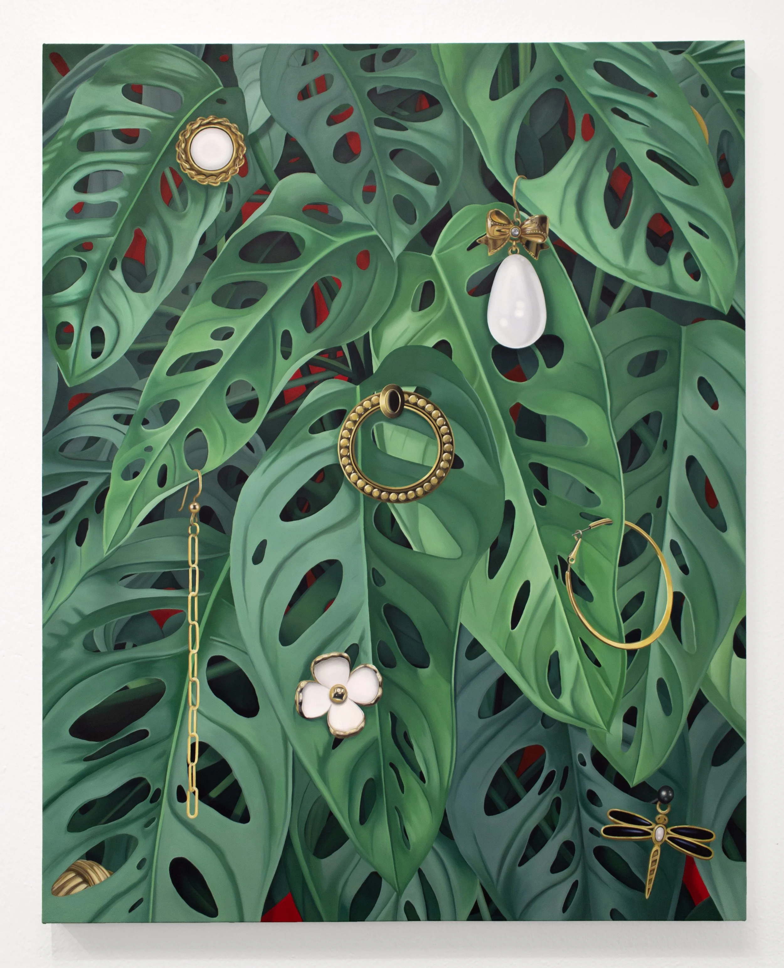  Sara Suppan (American, born 1994)   Fancy Lady , 2026 Signed on verso Oil on canvas 40 x 32 inches 