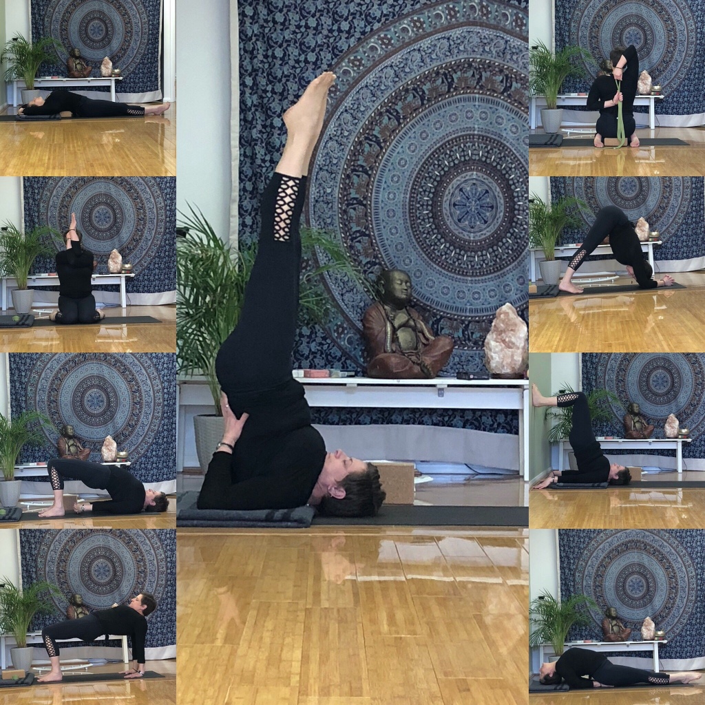 Sarvangasana Yoga Posture